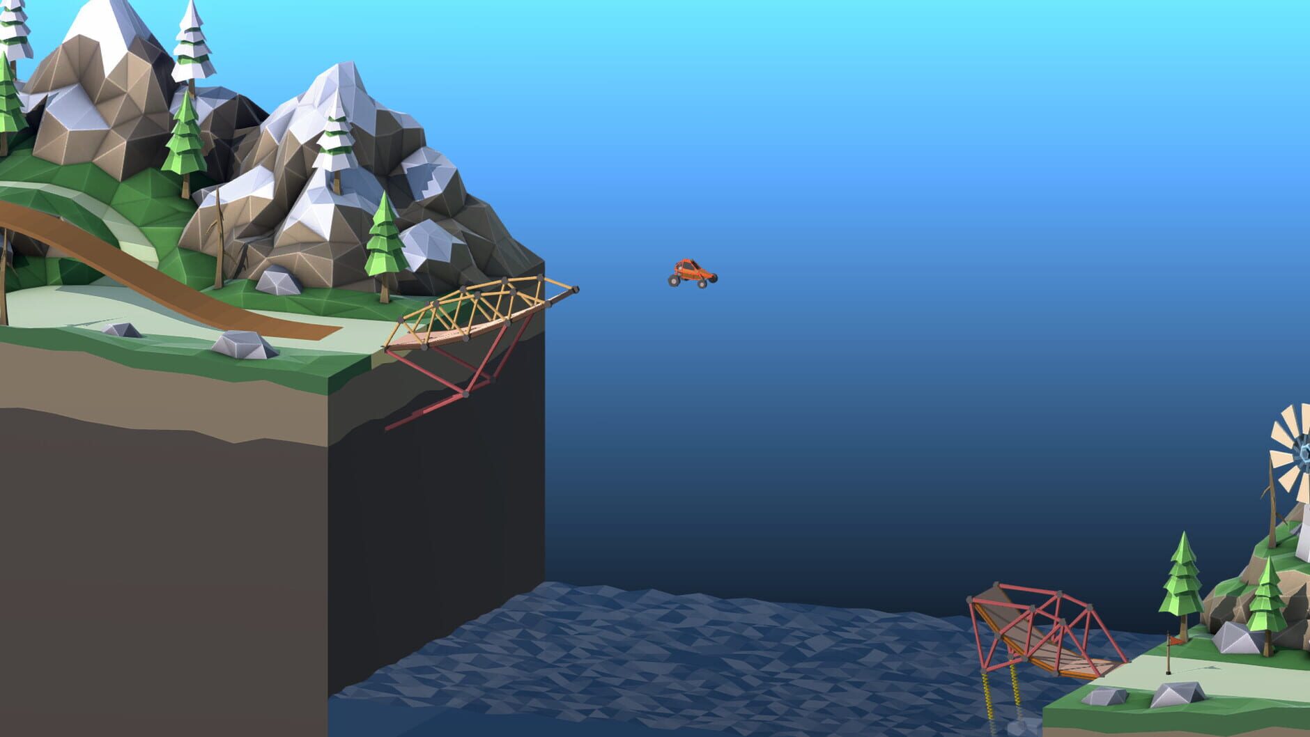 Screenshot for Poly Bridge 2