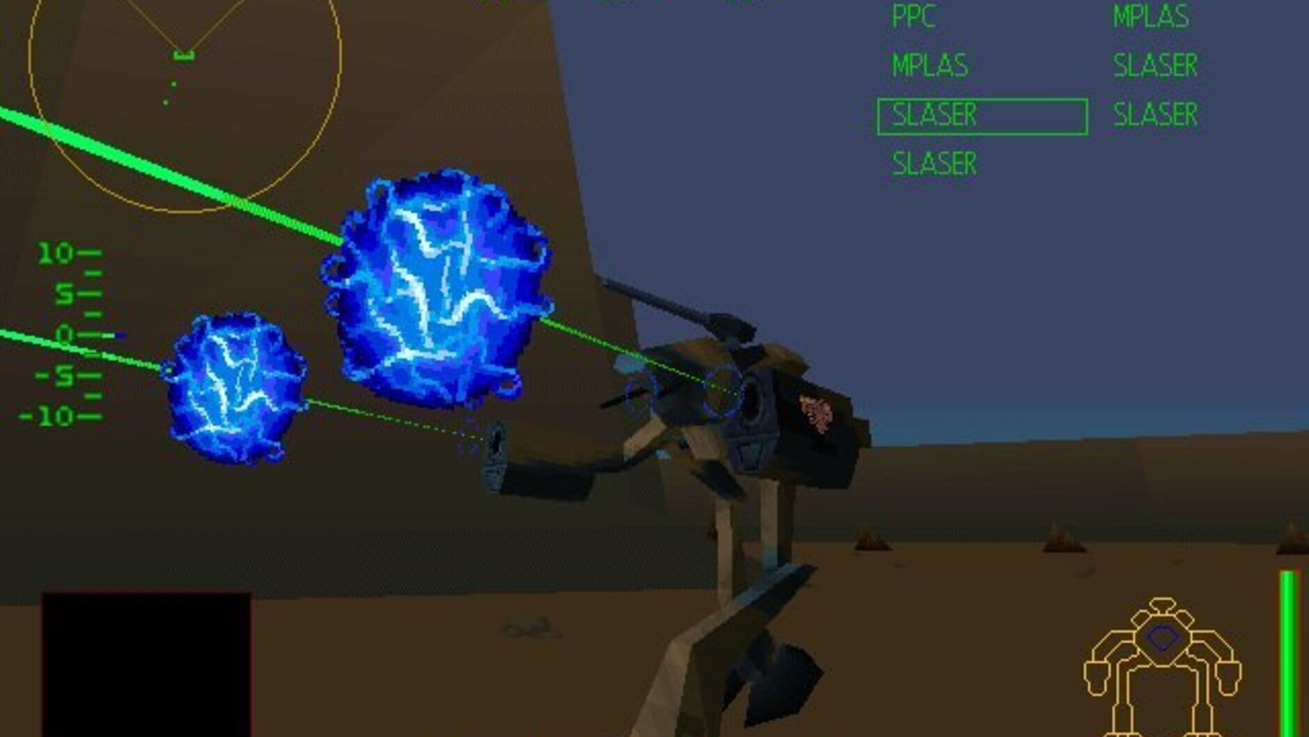 Screenshot for MechWarrior 2: 31st Century Combat