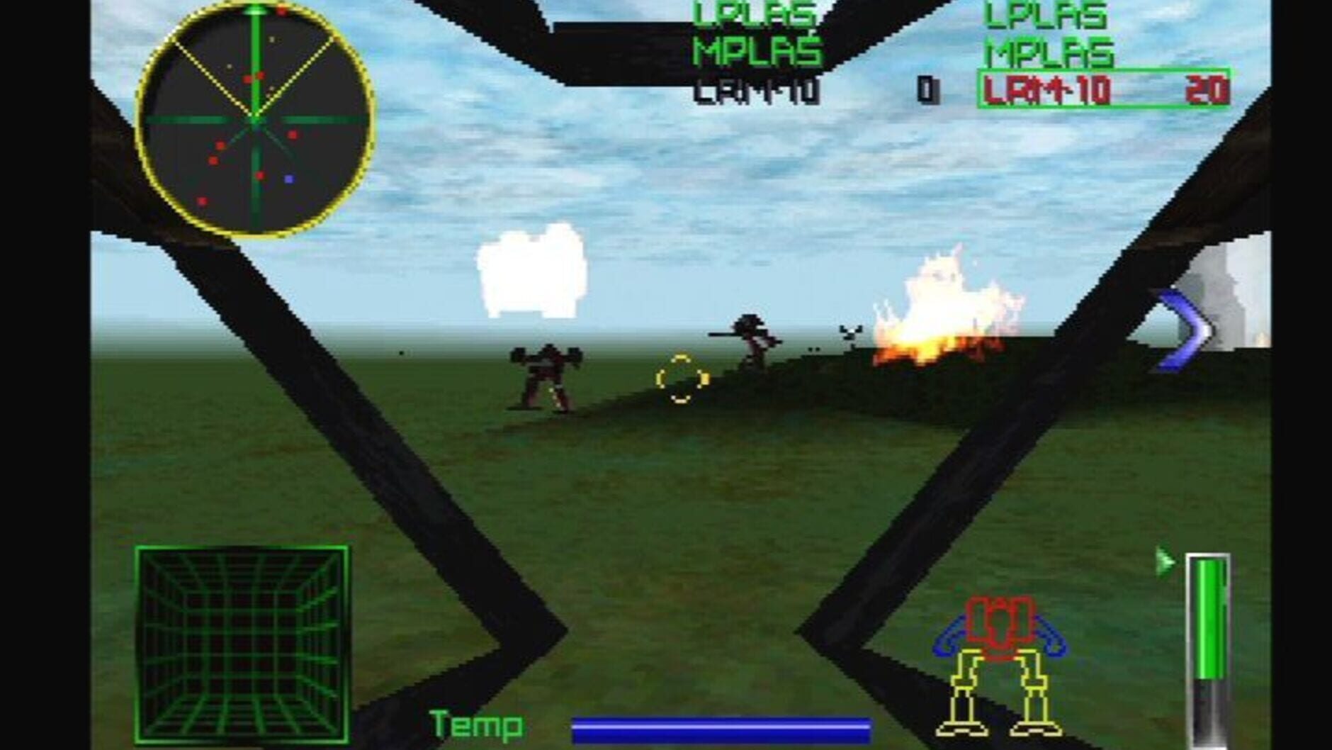 Screenshot for MechWarrior 2: Arcade Combat Edition