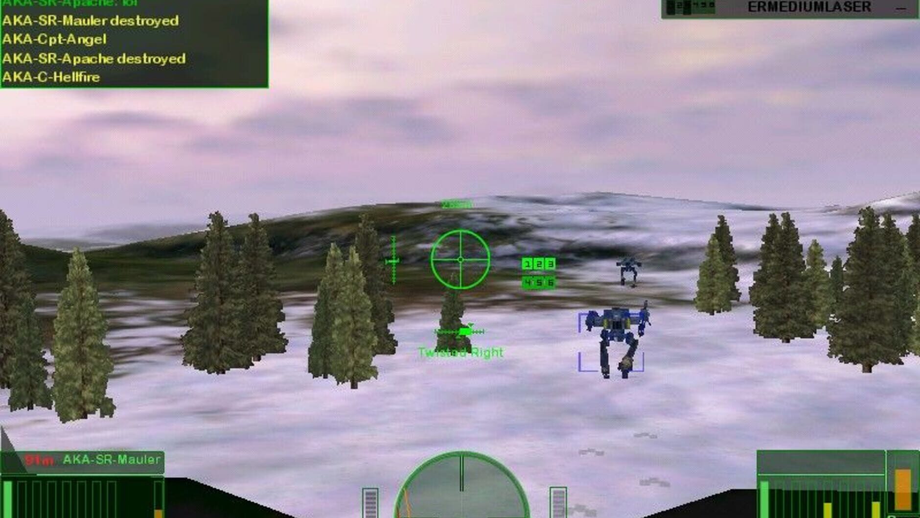 Screenshot for MechWarrior 4: Vengeance