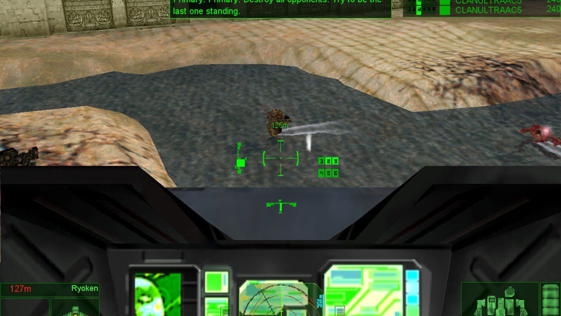 Screenshot for MechWarrior 4: Vengeance