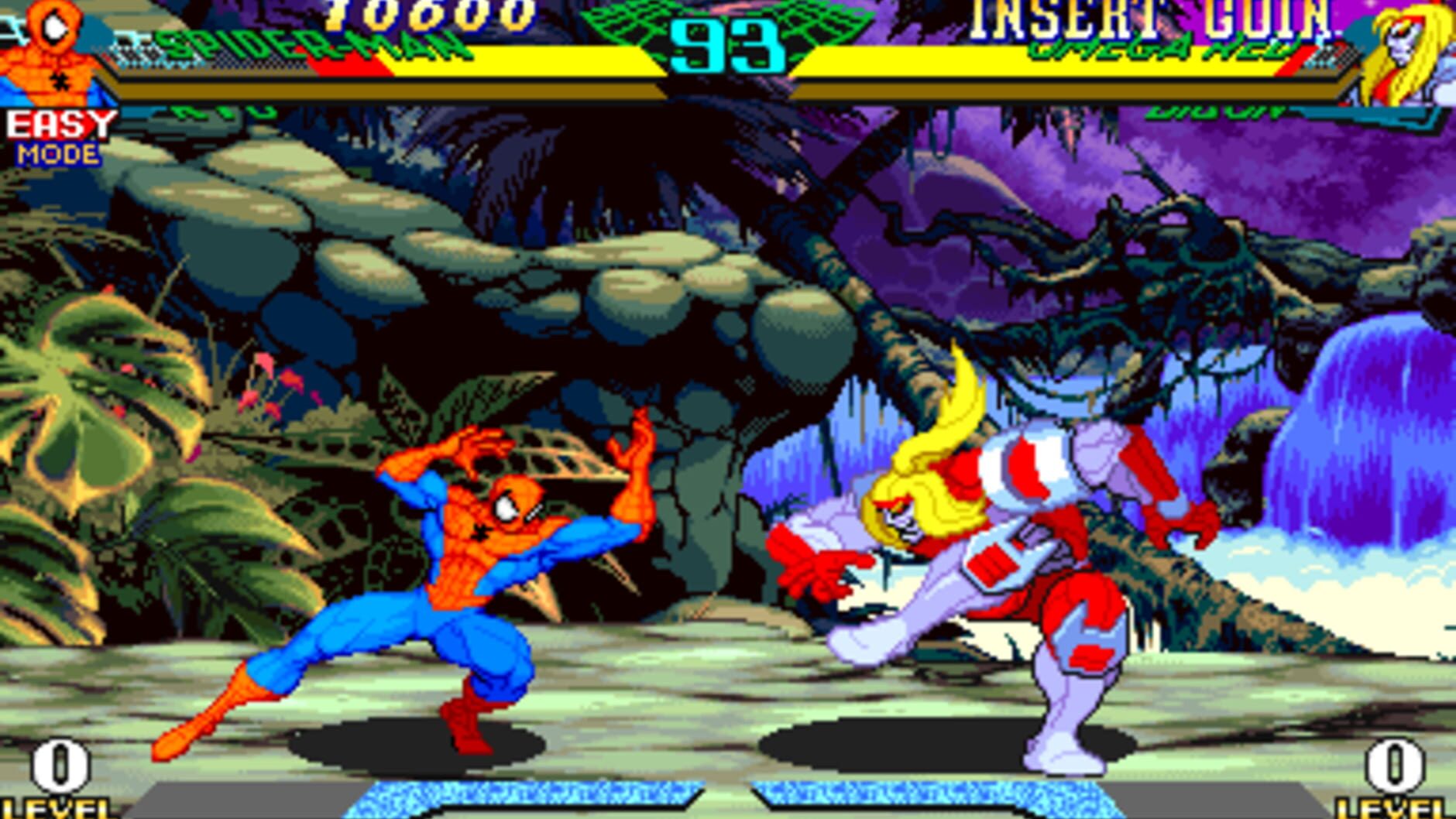 Screenshot for Marvel Super Heroes vs. Street Fighter
