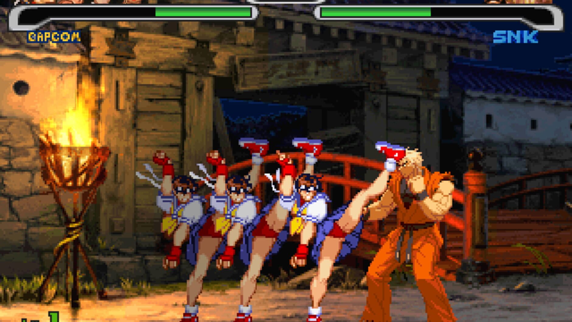 Screenshot for Capcom vs. SNK: Millennium Fight 2000 Pro