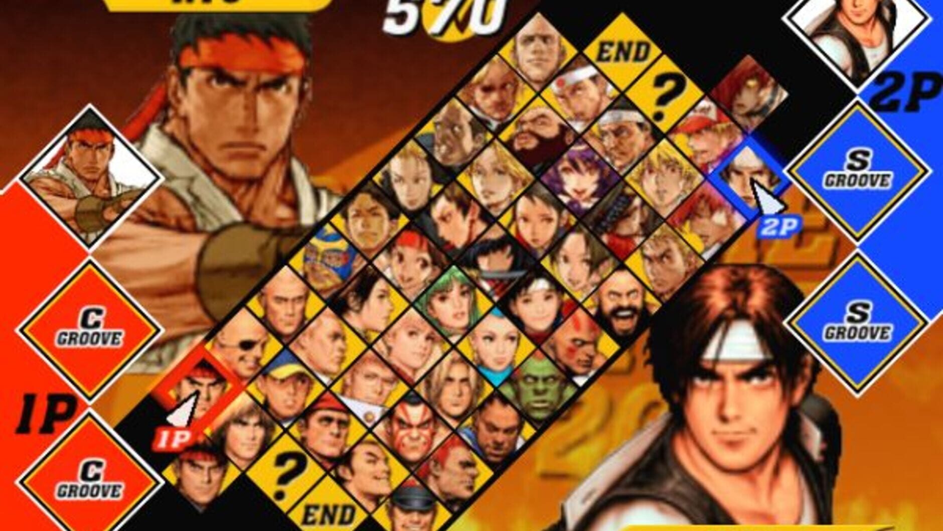 Screenshot for Capcom vs. SNK 2: Mark of the Millennium 2001