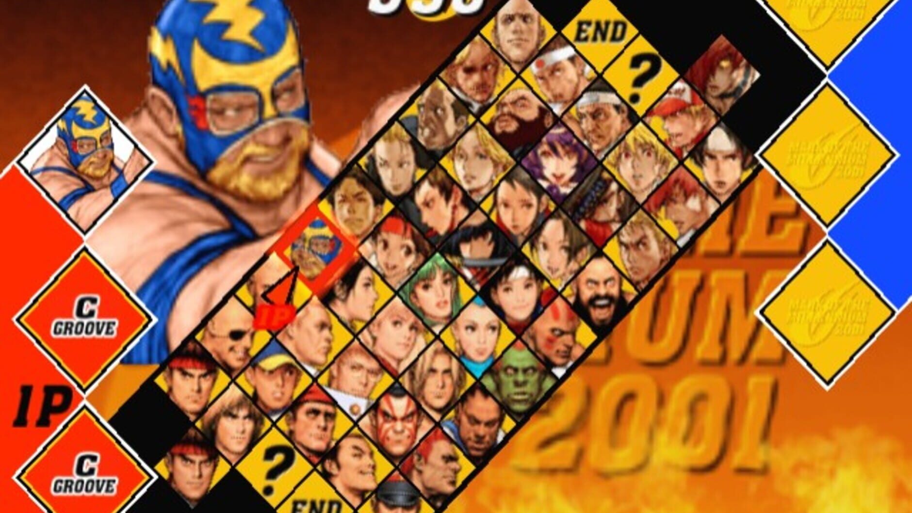 Screenshot for Capcom vs. SNK 2 EO