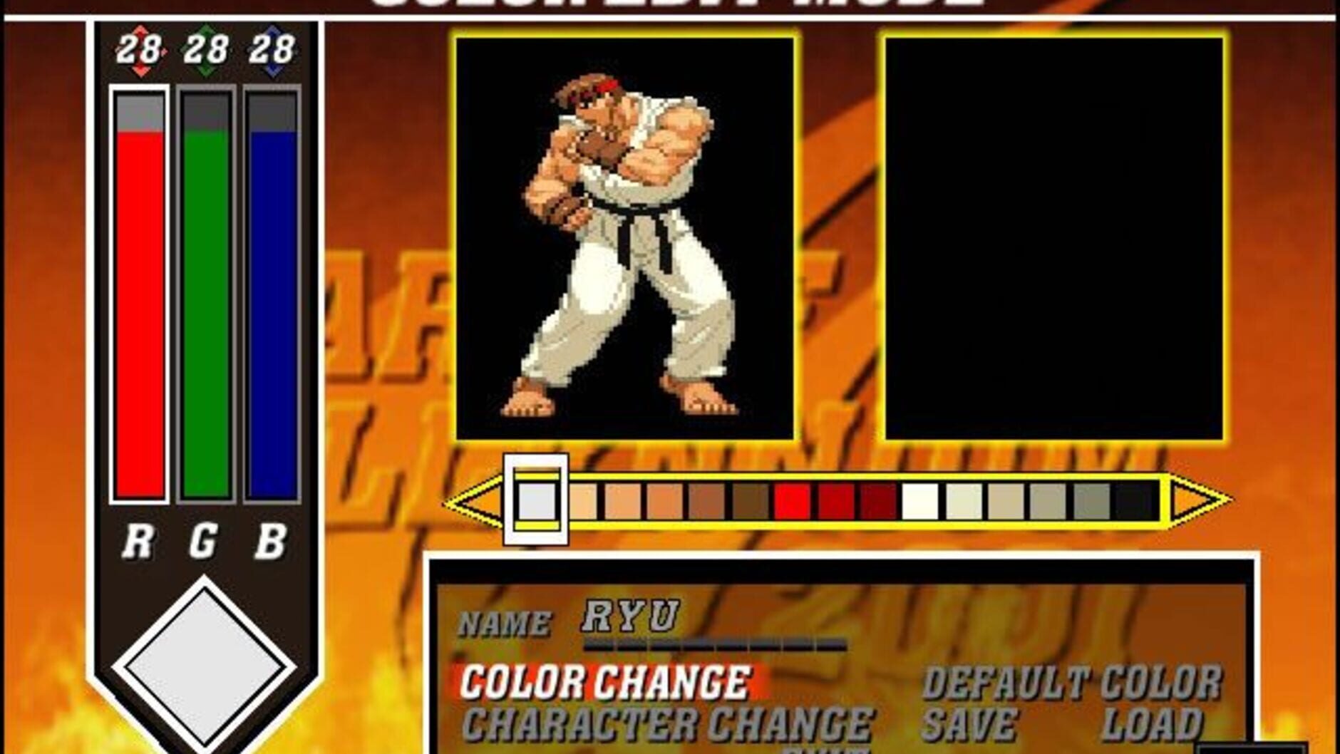 Screenshot for Capcom vs. SNK 2 EO