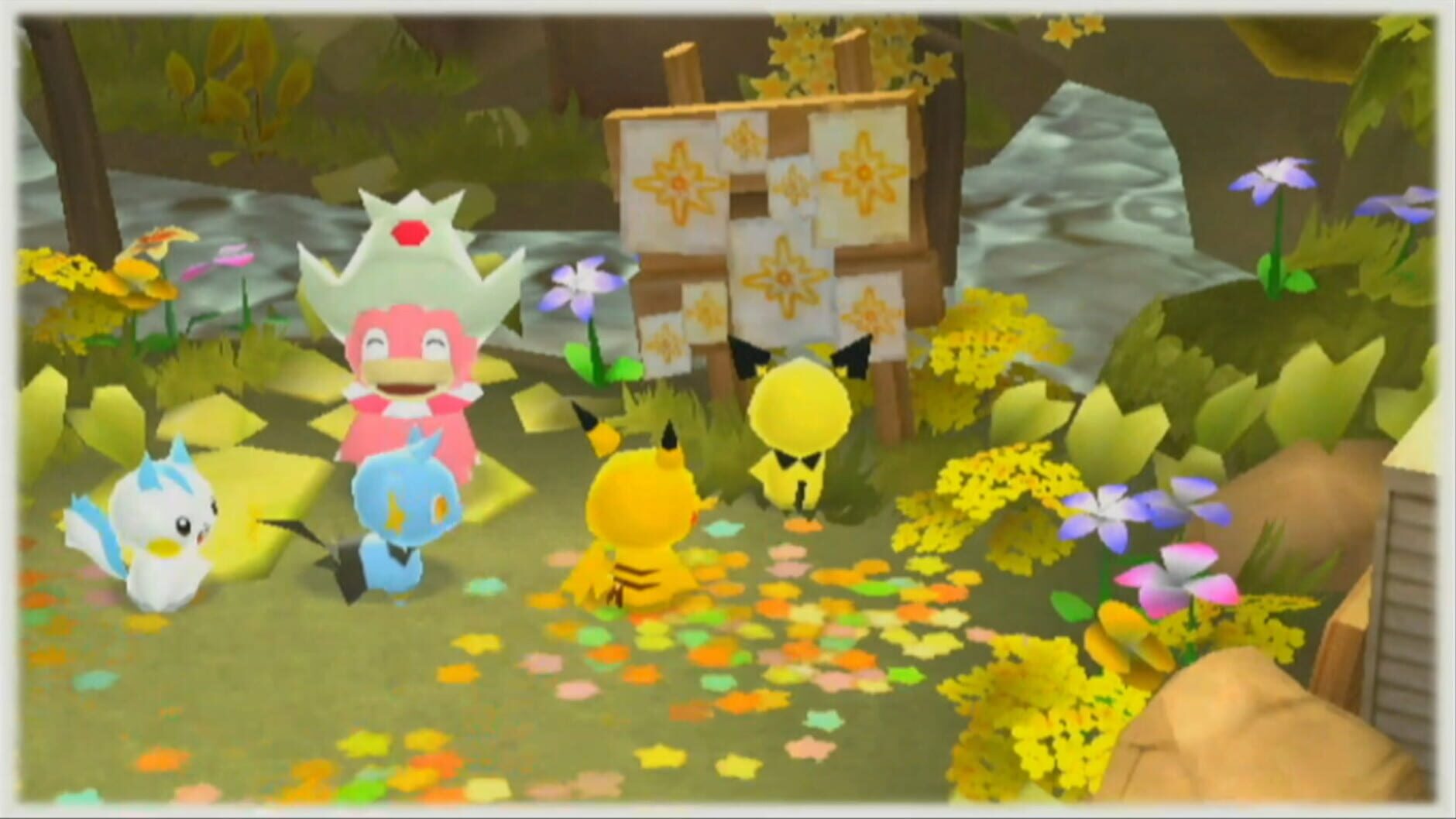 Screenshot for Pokémon Mystery Dungeon: Go For It! Radiant Adventure Squad