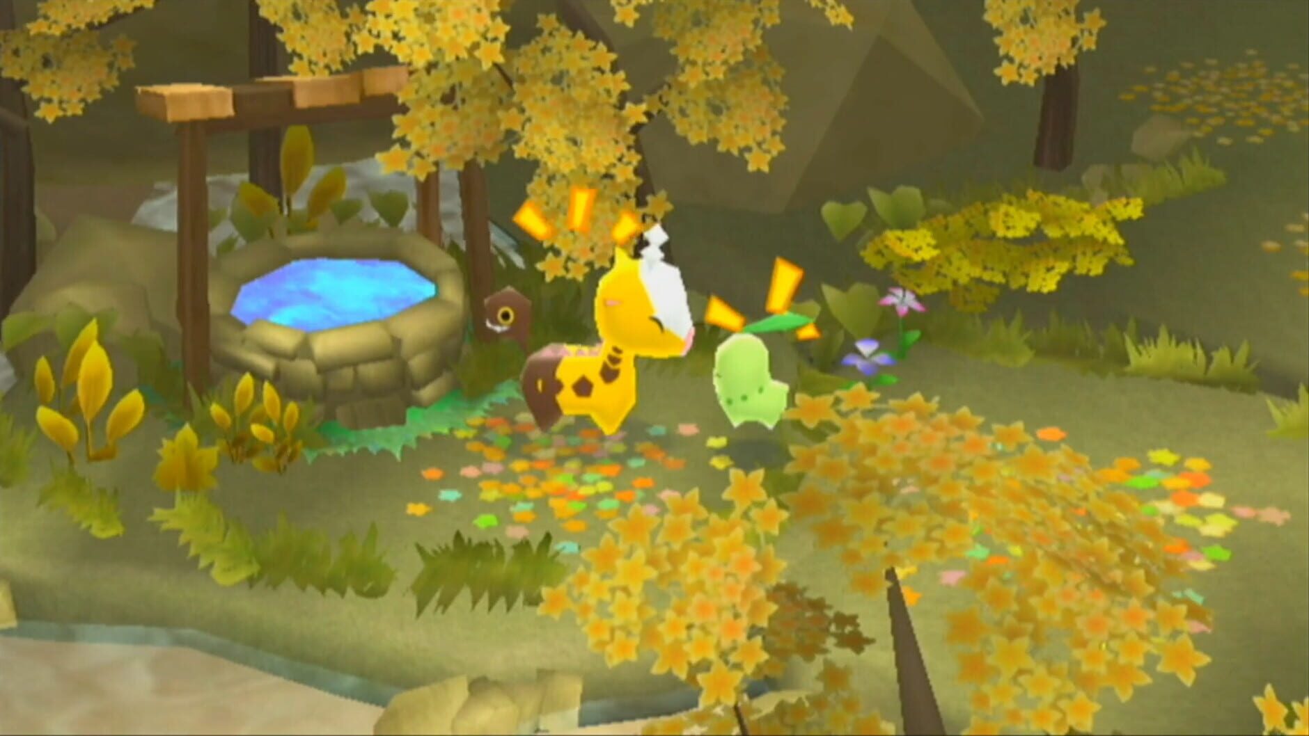 Screenshot for Pokémon Mystery Dungeon: Go For It! Radiant Adventure Squad