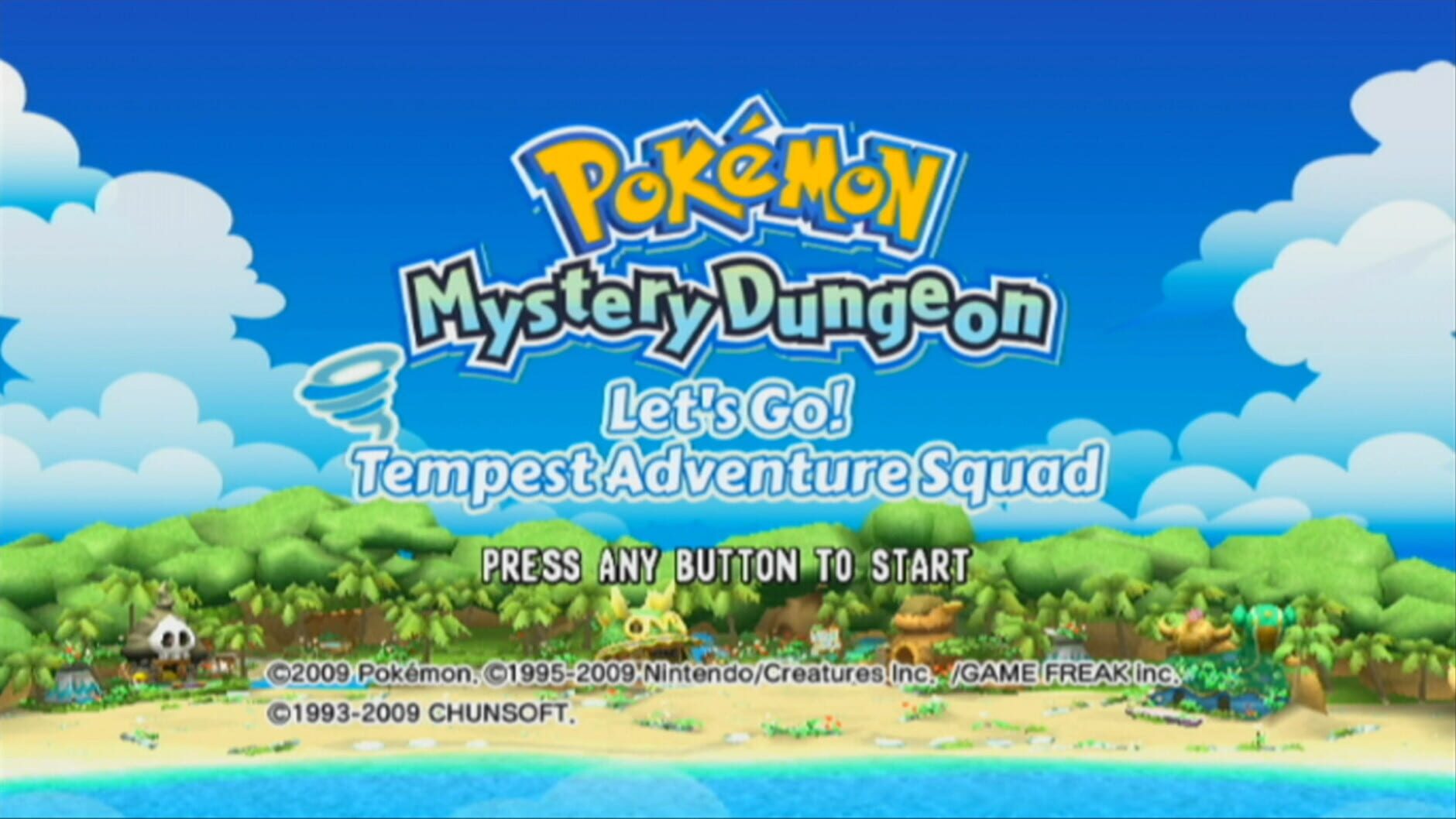 Screenshot for Pokémon Mystery Dungeon: Let's Go! Tempest Adventure Squad