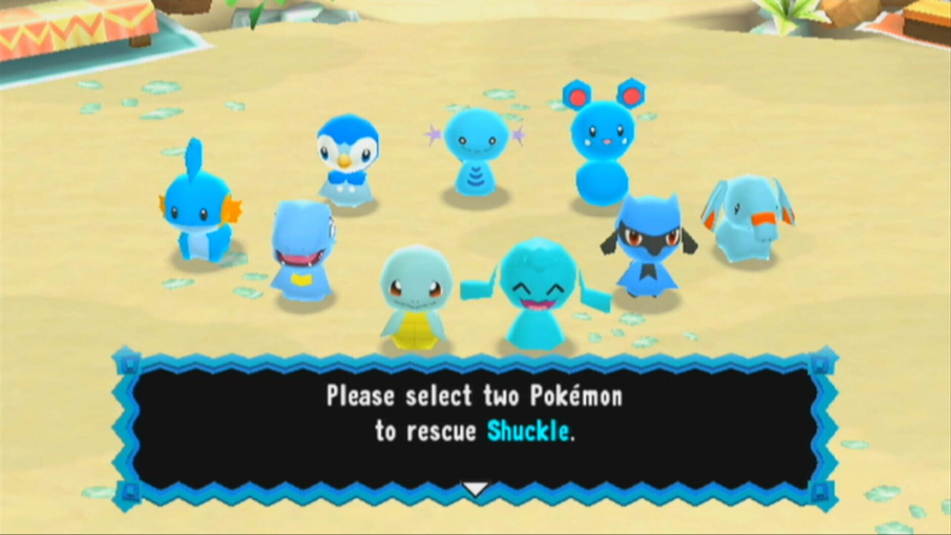 Screenshot for Pokémon Mystery Dungeon: Let's Go! Tempest Adventure Squad