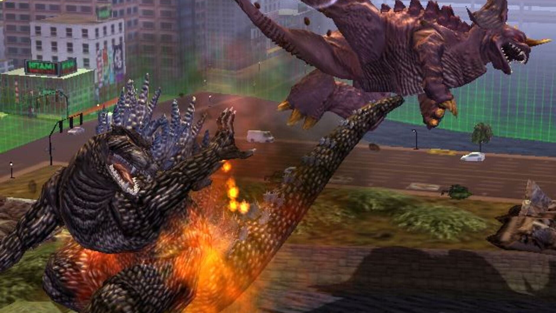 Screenshot for Godzilla: Save the Earth