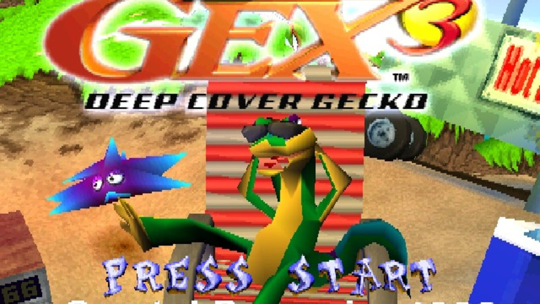 Screenshot for Gex 3: Deep Cover Gecko