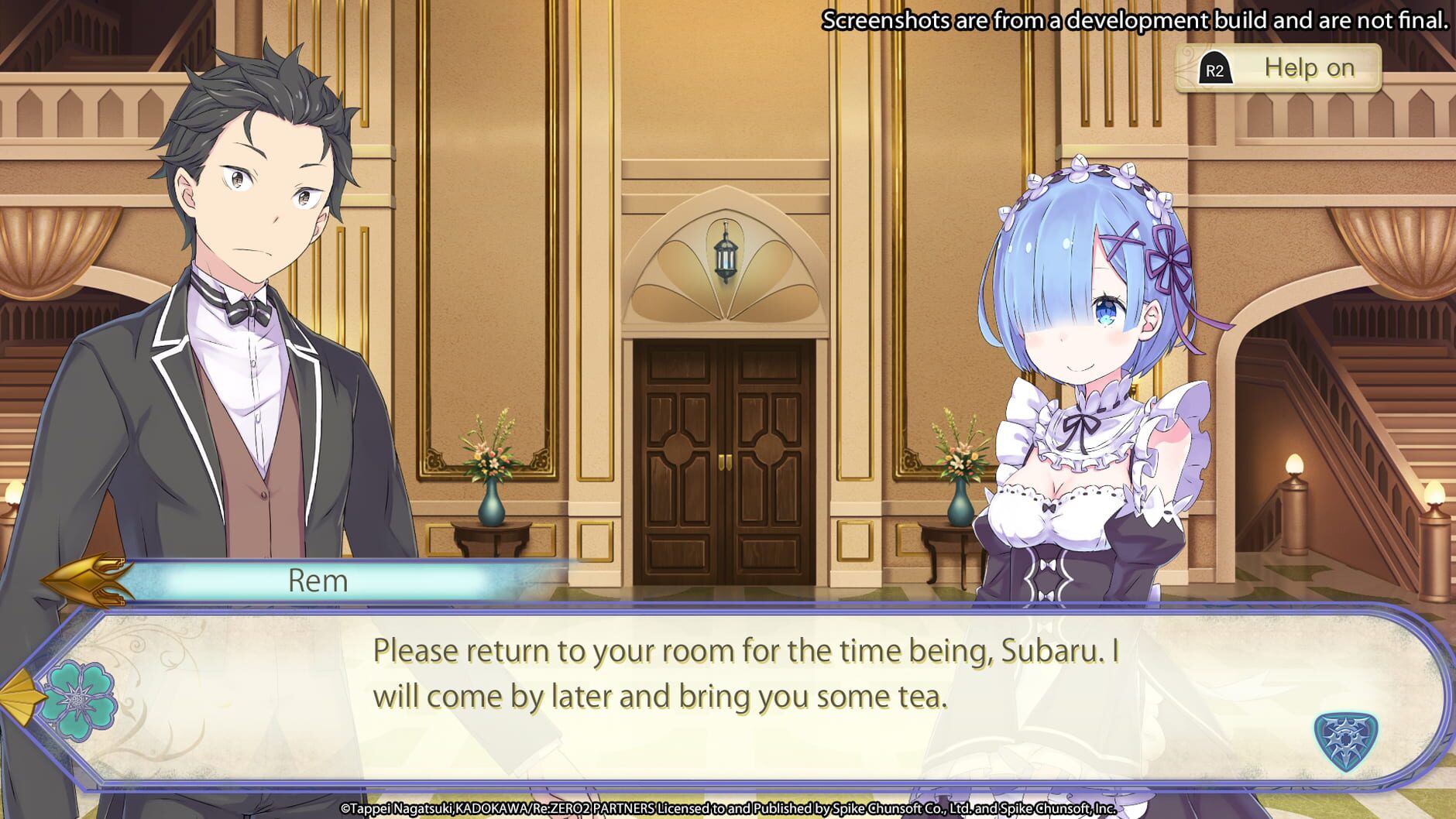 Screenshot for Re:Zero - Starting Life in Another World: The Prophecy of the Throne