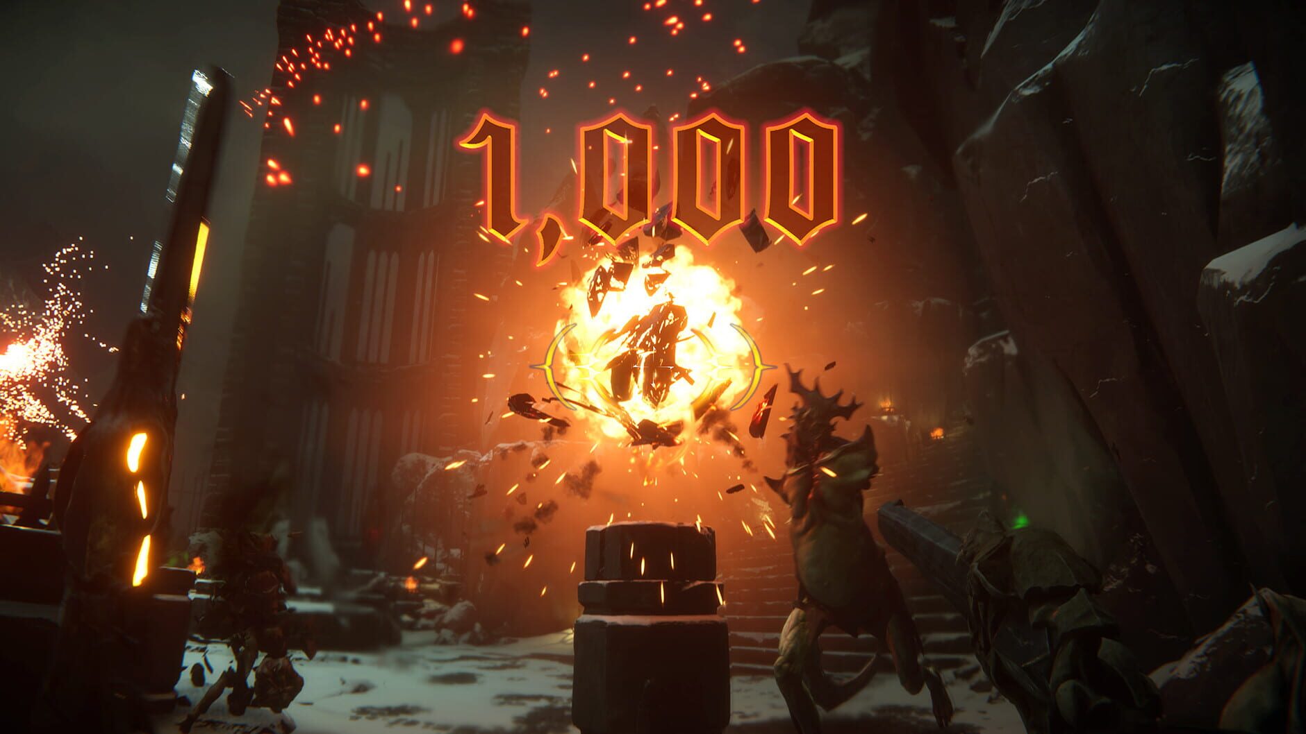 Screenshot for Metal: Hellsinger