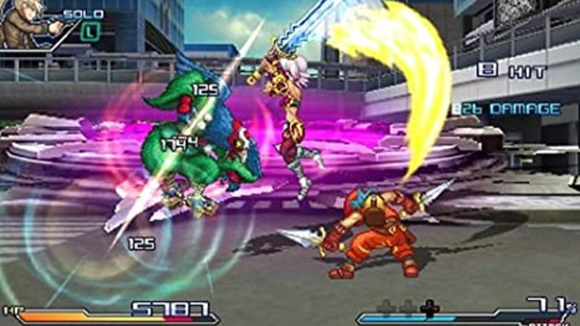 Screenshot for Project X Zone: Limited Edition