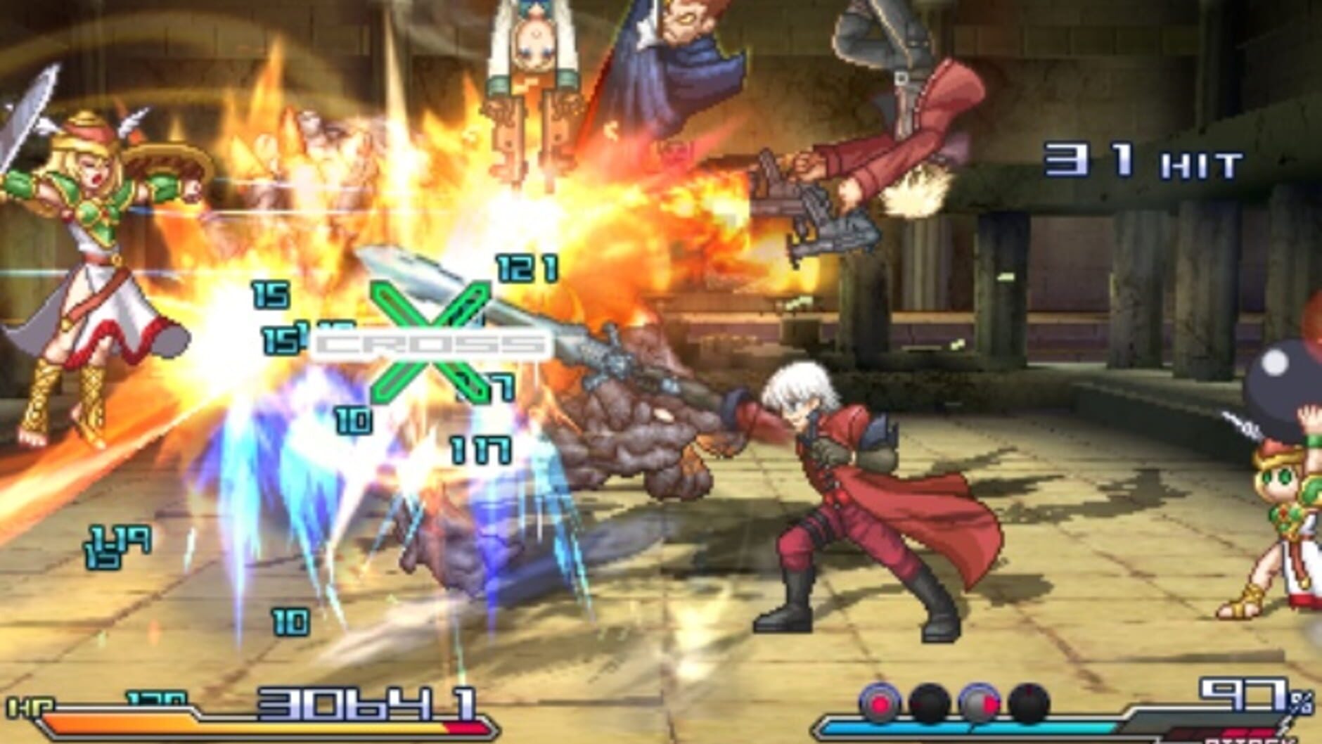 Screenshot for Project X Zone: Limited Edition