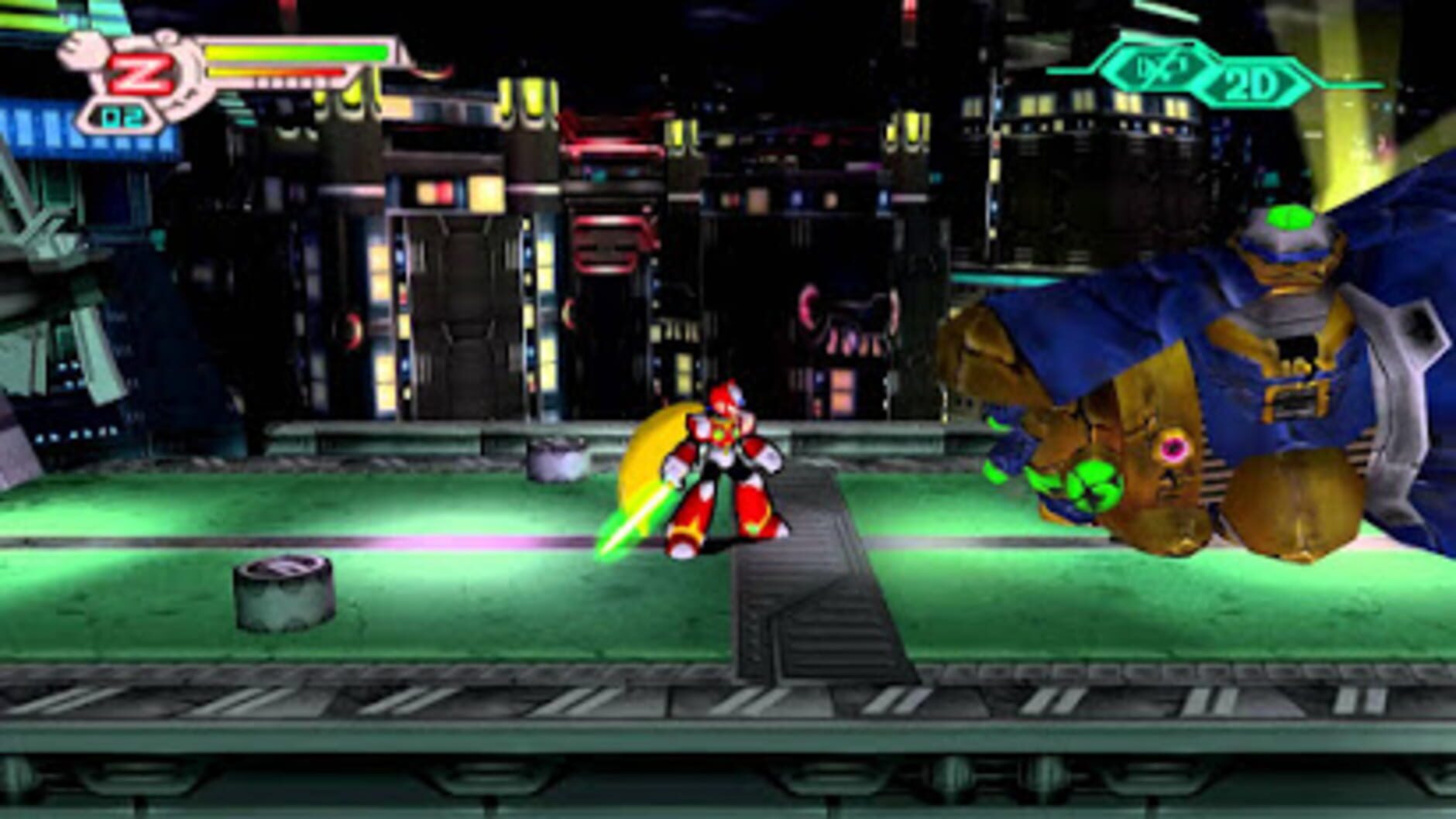 Screenshot for Mega Man X7