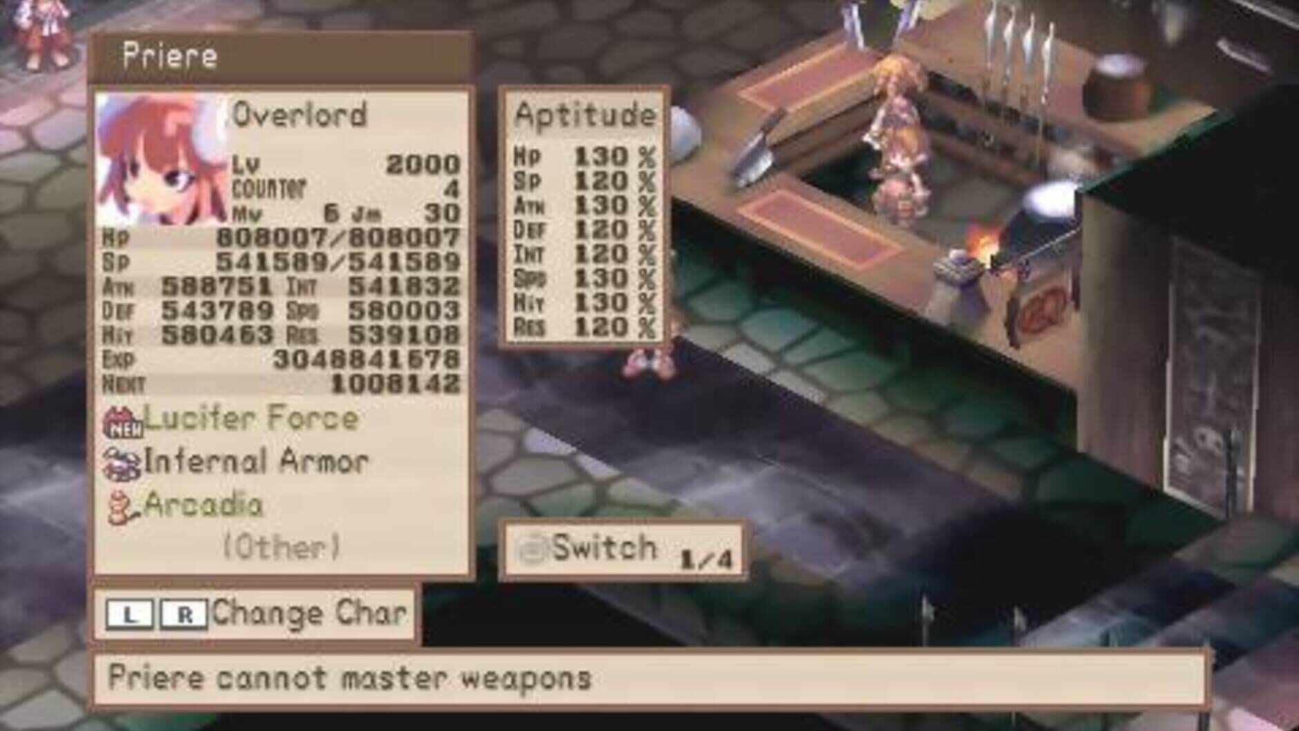 Screenshot for Disgaea: Afternoon of Darkness