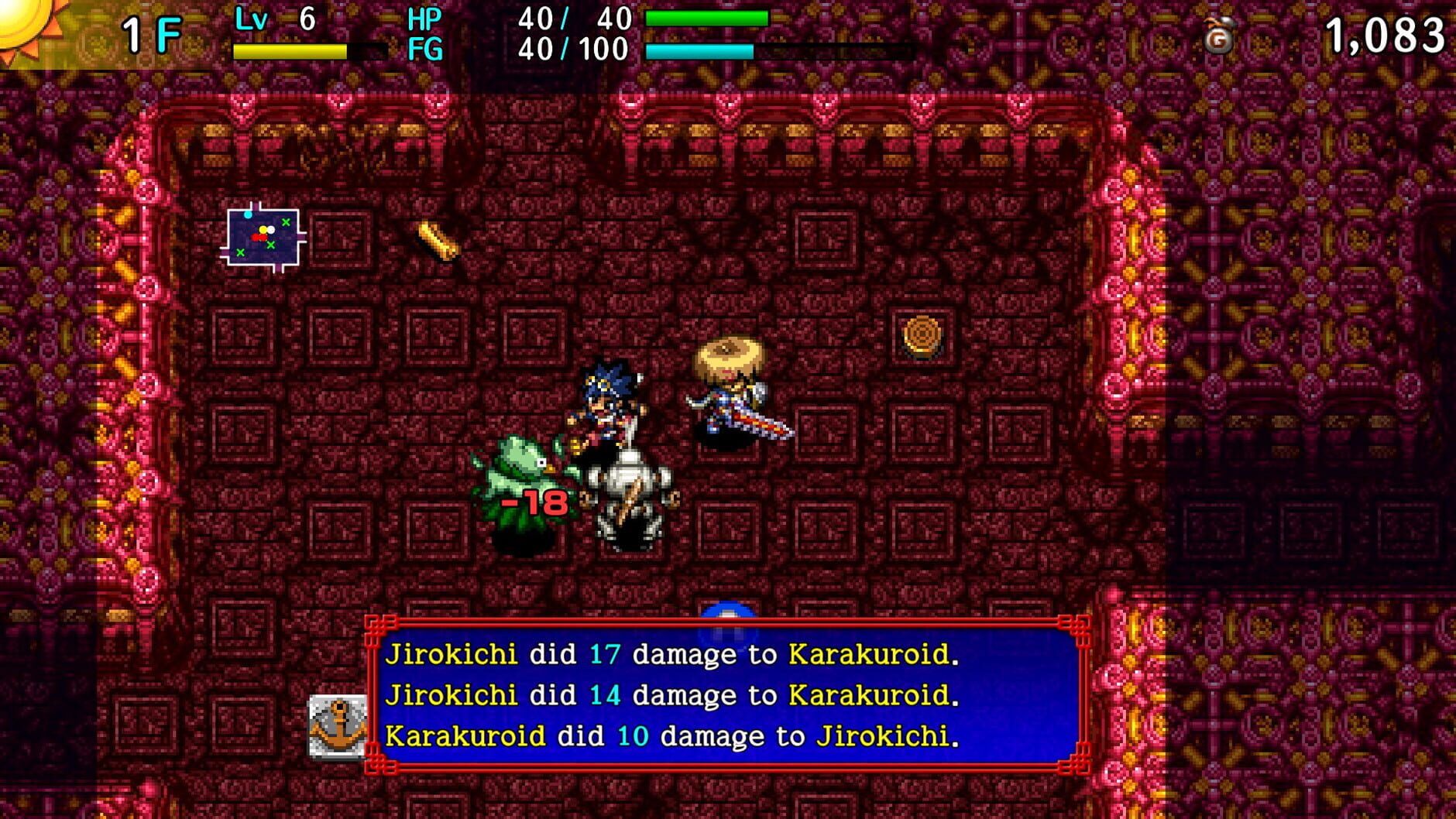Screenshot for Shiren the Wanderer: The Tower of Fortune and the Dice of Fate