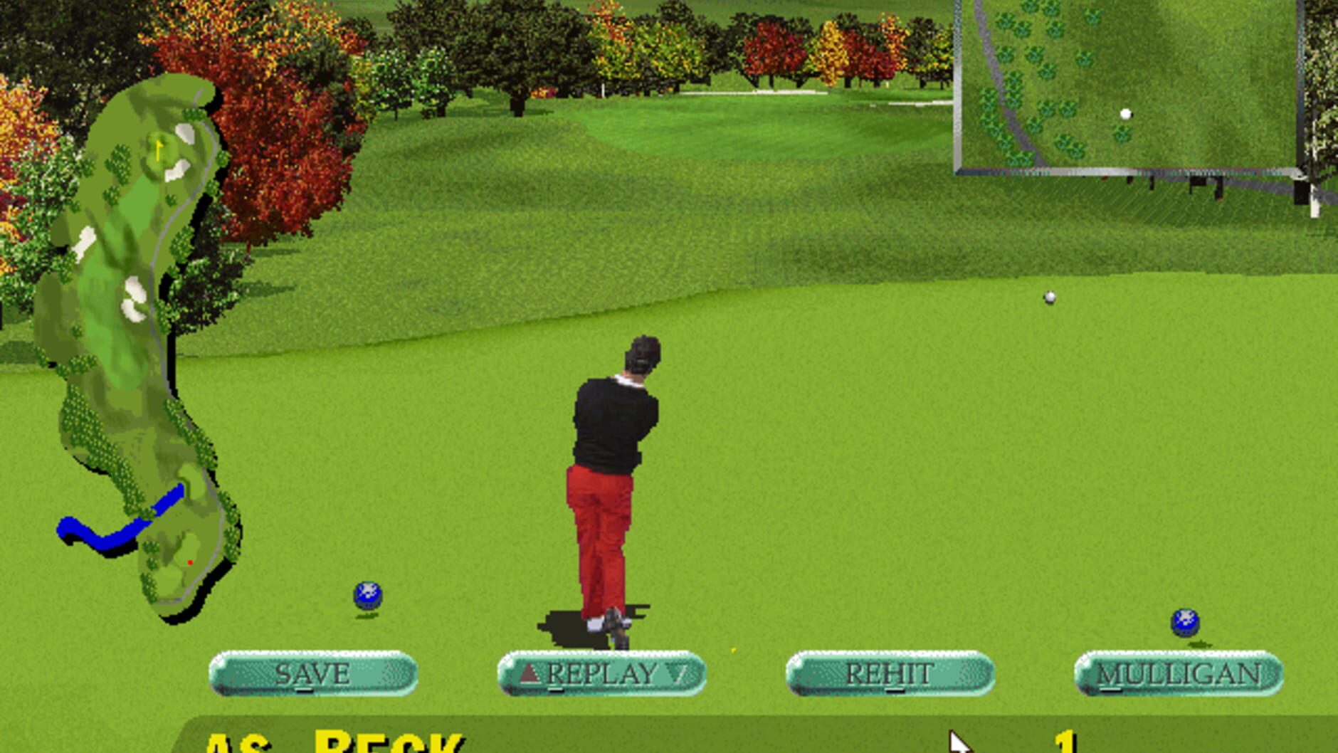 Screenshot for PGA Tour 96