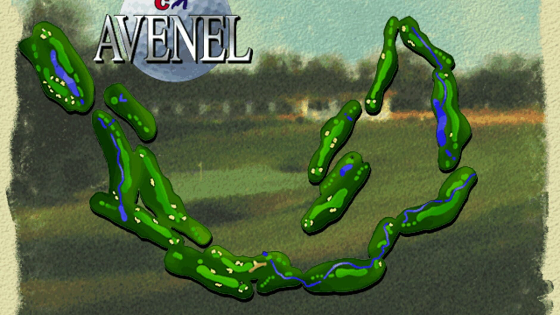 Screenshot for PGA Tour 96