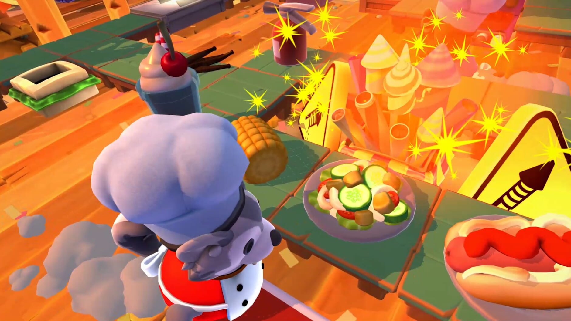 Screenshot for Overcooked! 2: Sun's Out Buns Out