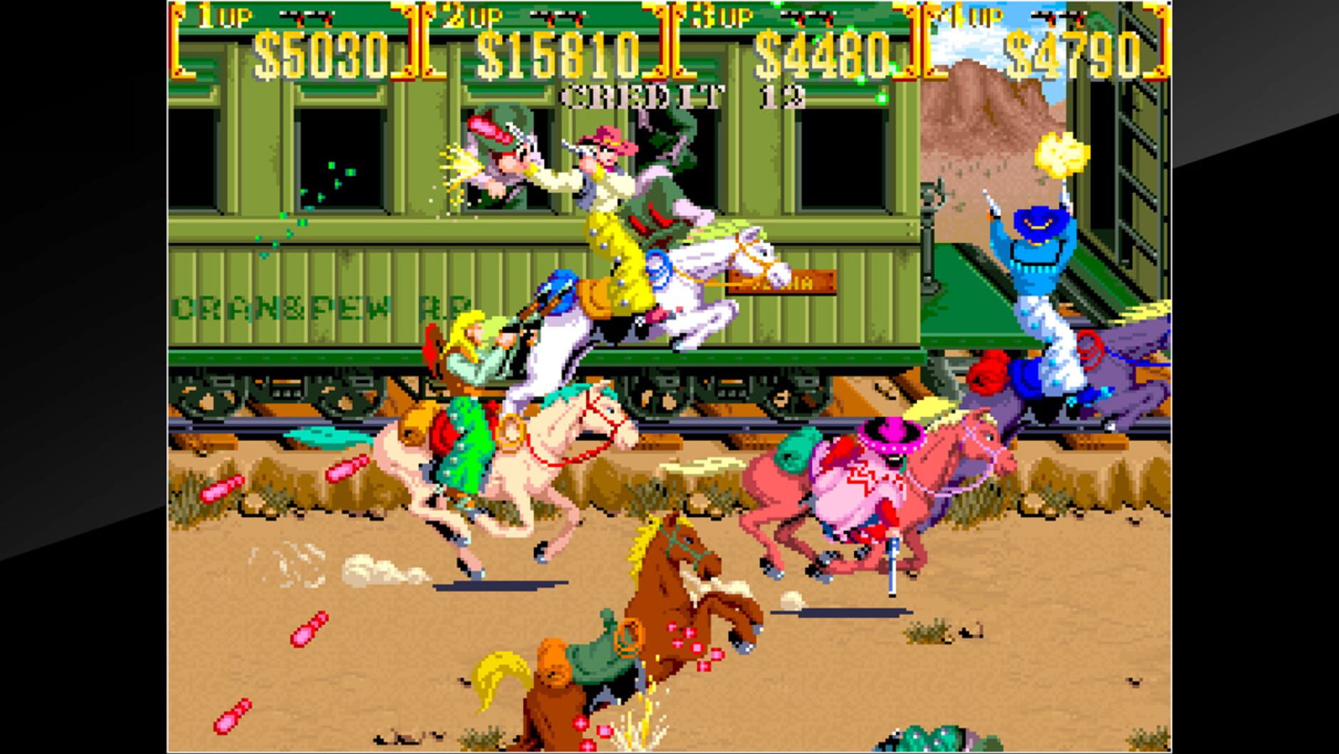 Screenshot for Arcade Archives: Sunset Riders