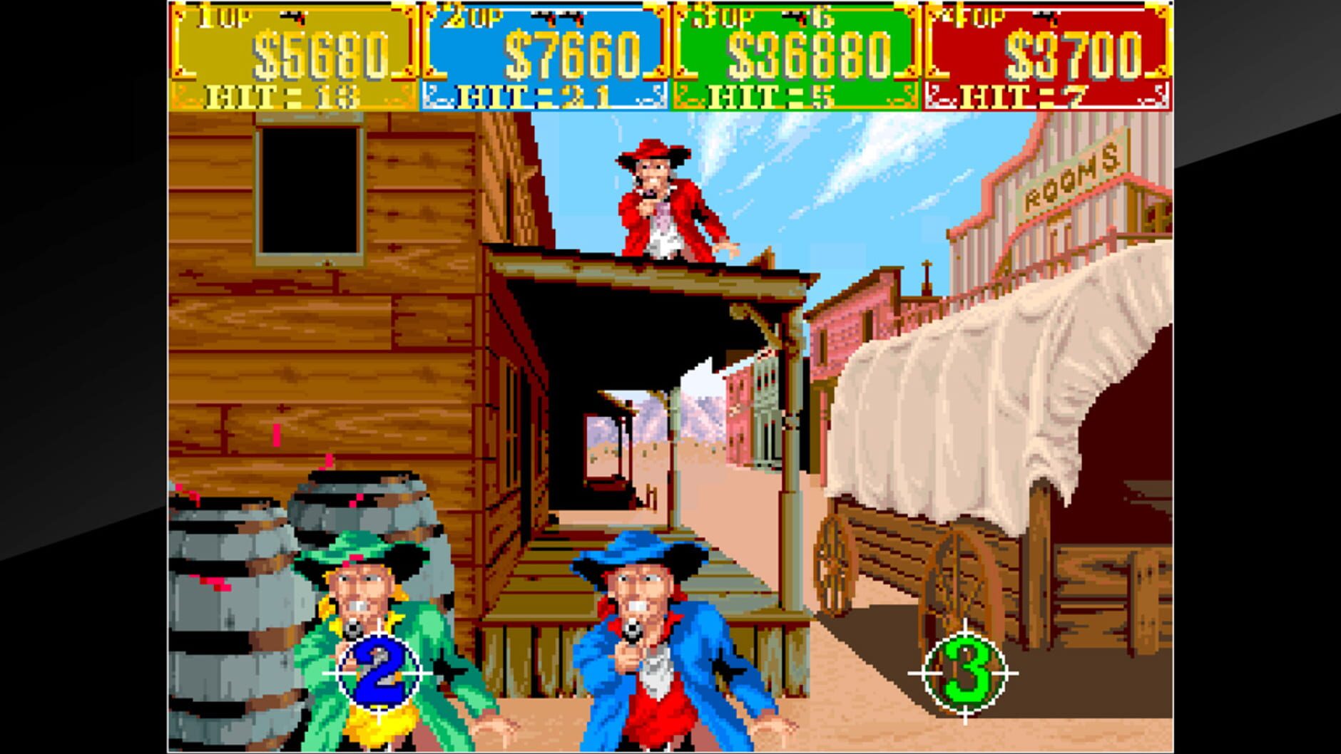 Screenshot for Arcade Archives: Sunset Riders