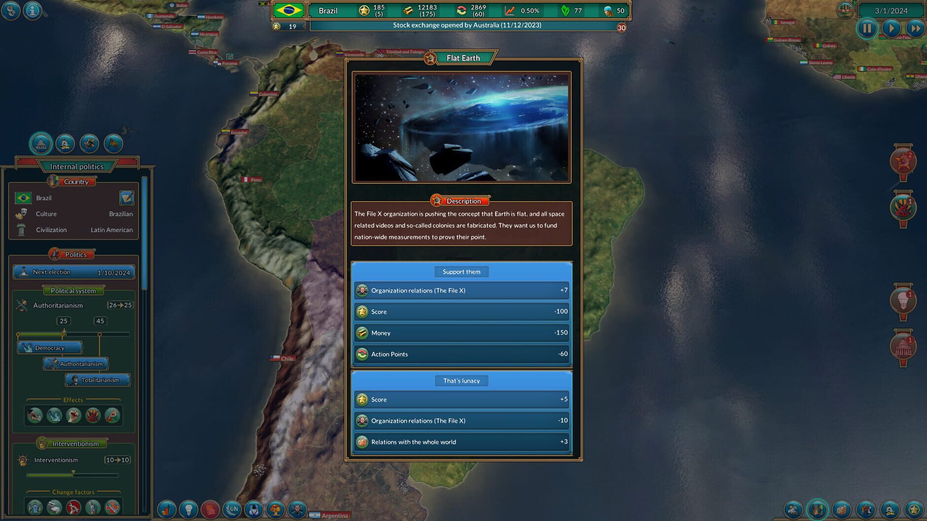 Screenshot for Realpolitiks: New Power