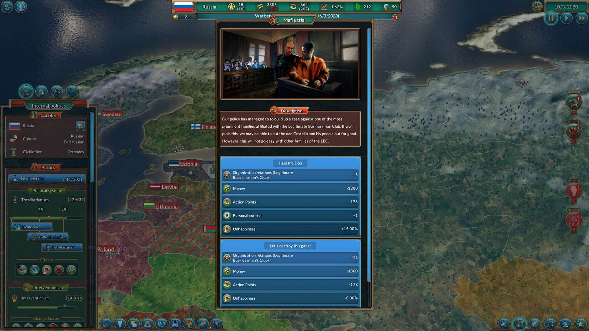 Screenshot for Realpolitiks: New Power