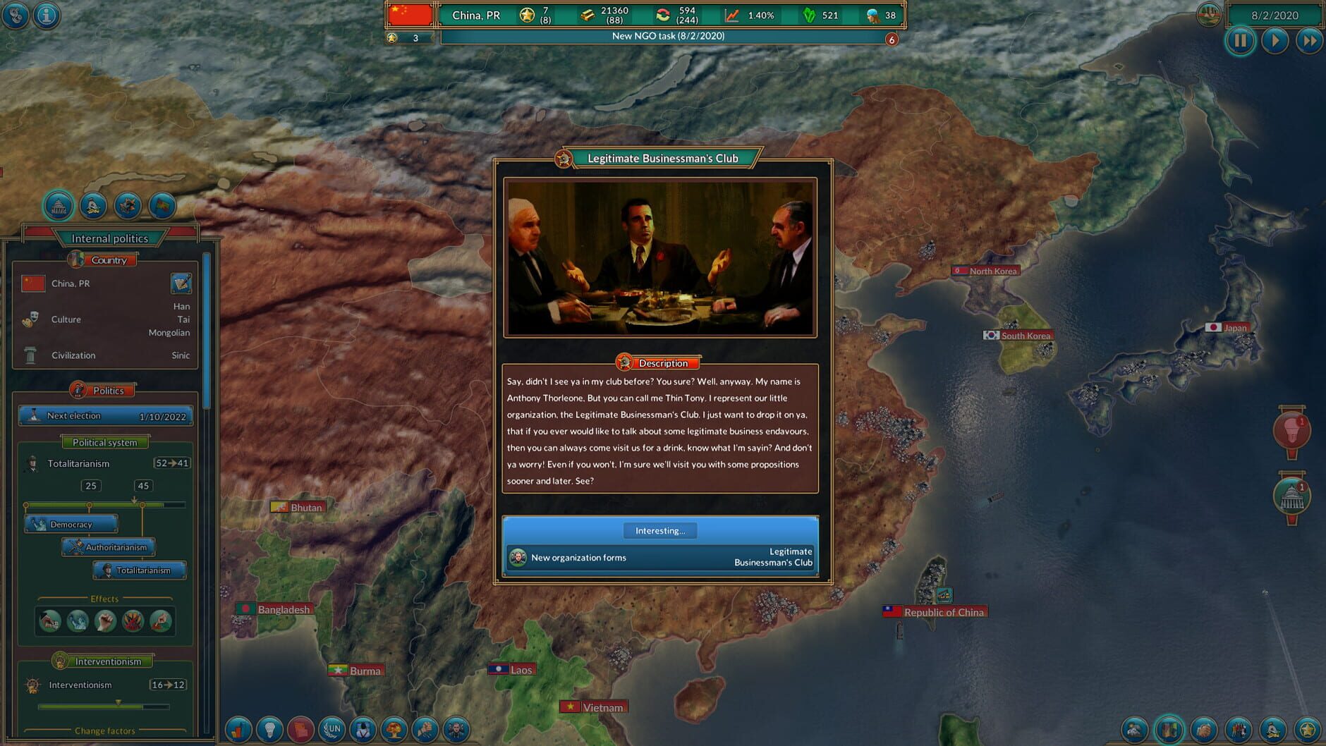 Screenshot for Realpolitiks: New Power