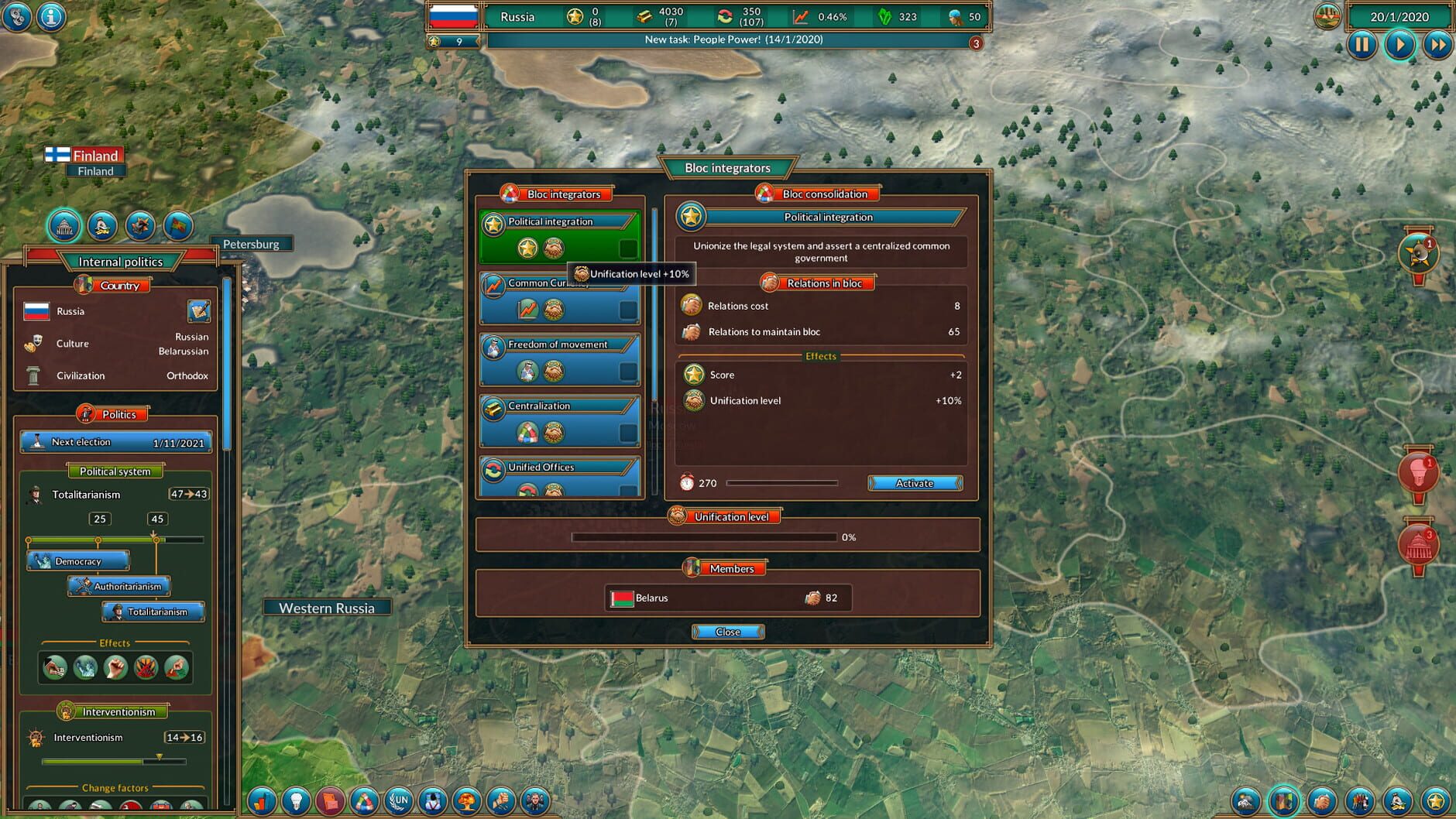 Screenshot for Realpolitiks: New Power
