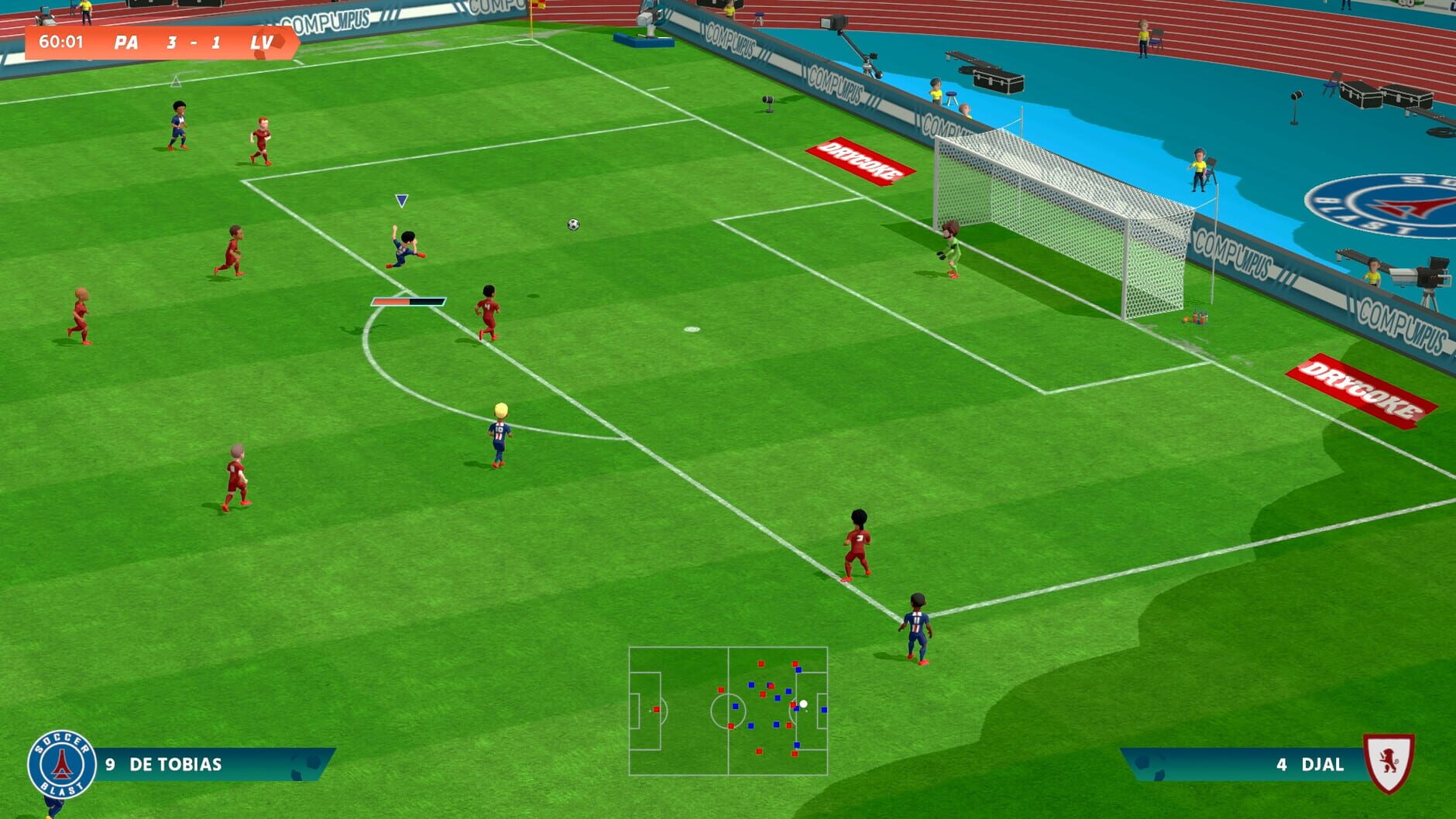 Screenshot for Super Soccer Blast