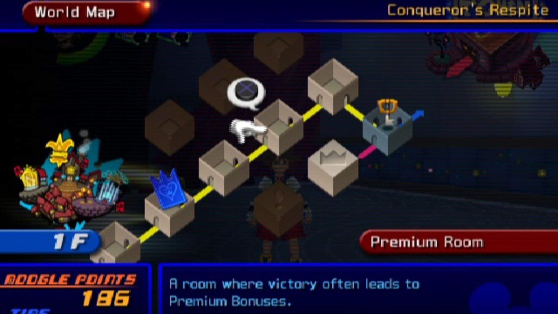 Screenshot for Kingdom Hearts Re:Chain of Memories
