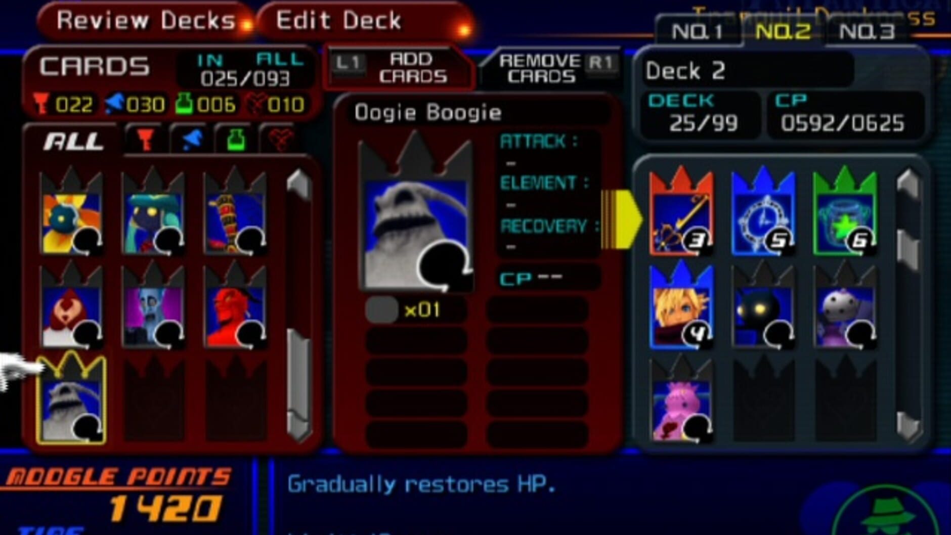 Screenshot for Kingdom Hearts Re:Chain of Memories