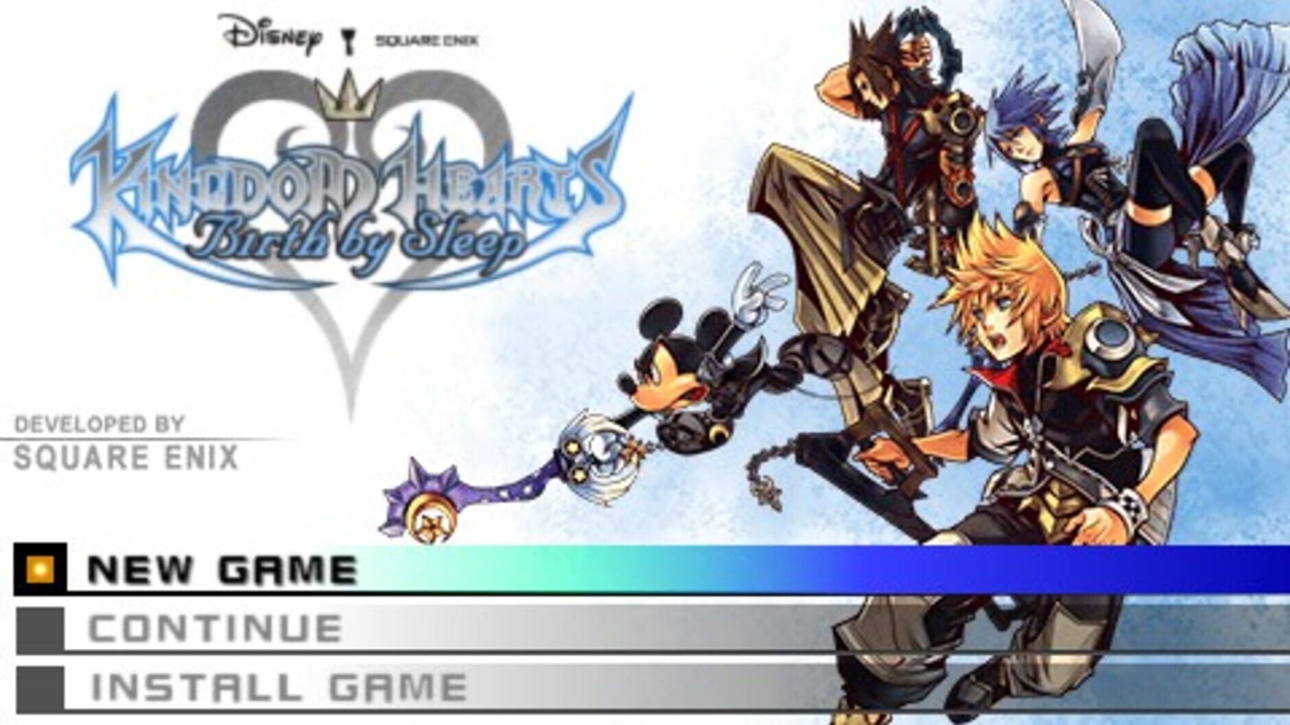 Screenshot for Kingdom Hearts Birth by Sleep