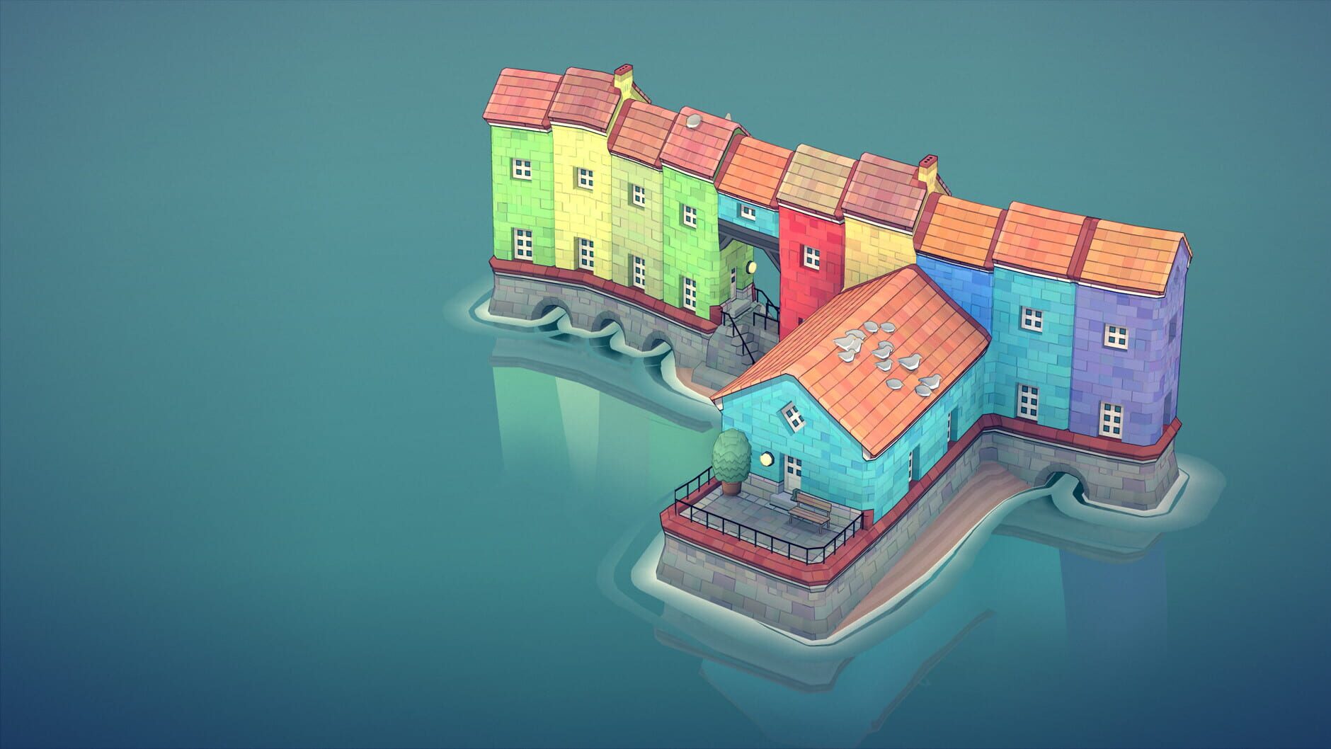 Screenshot for Townscaper