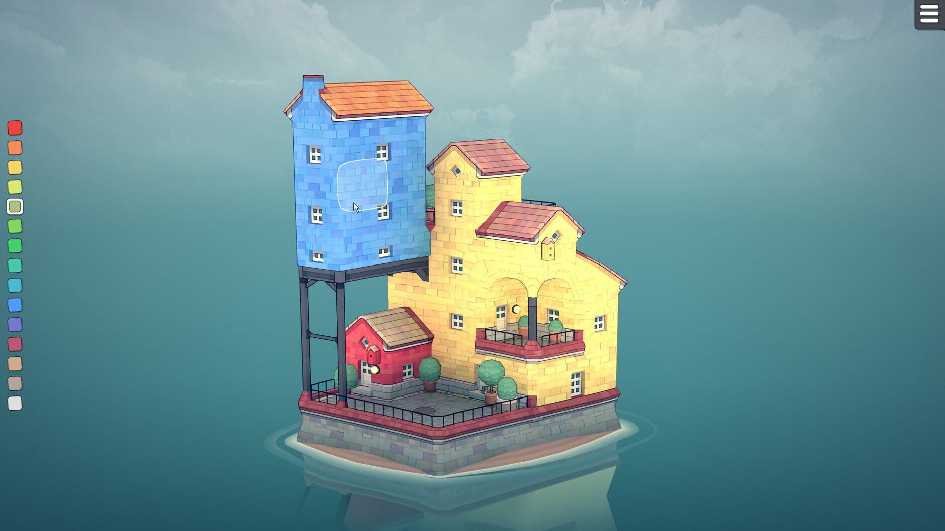 Screenshot for Townscaper