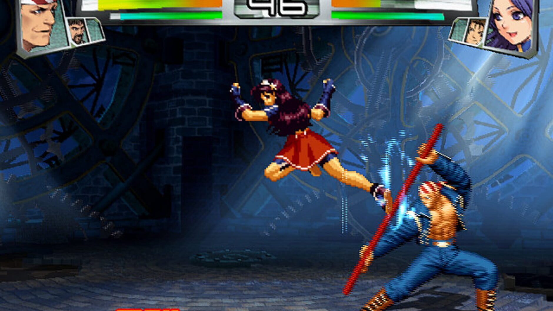 Screenshot for The King of Fighters Neowave