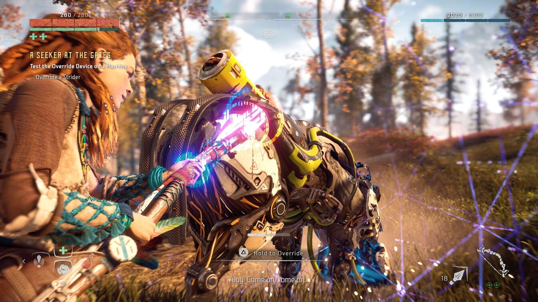 Screenshot for Horizon Zero Dawn: Collector's Edition