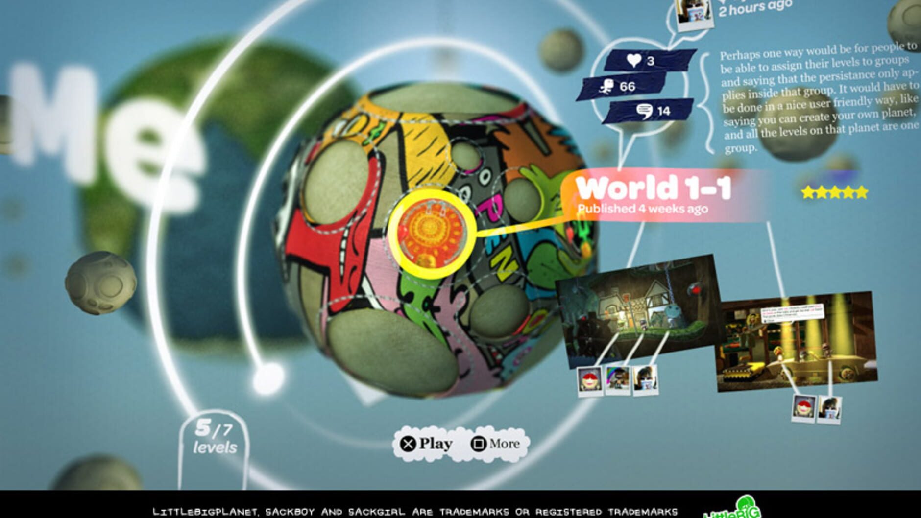 Screenshot for LittleBigPlanet 2: Collector's Edition