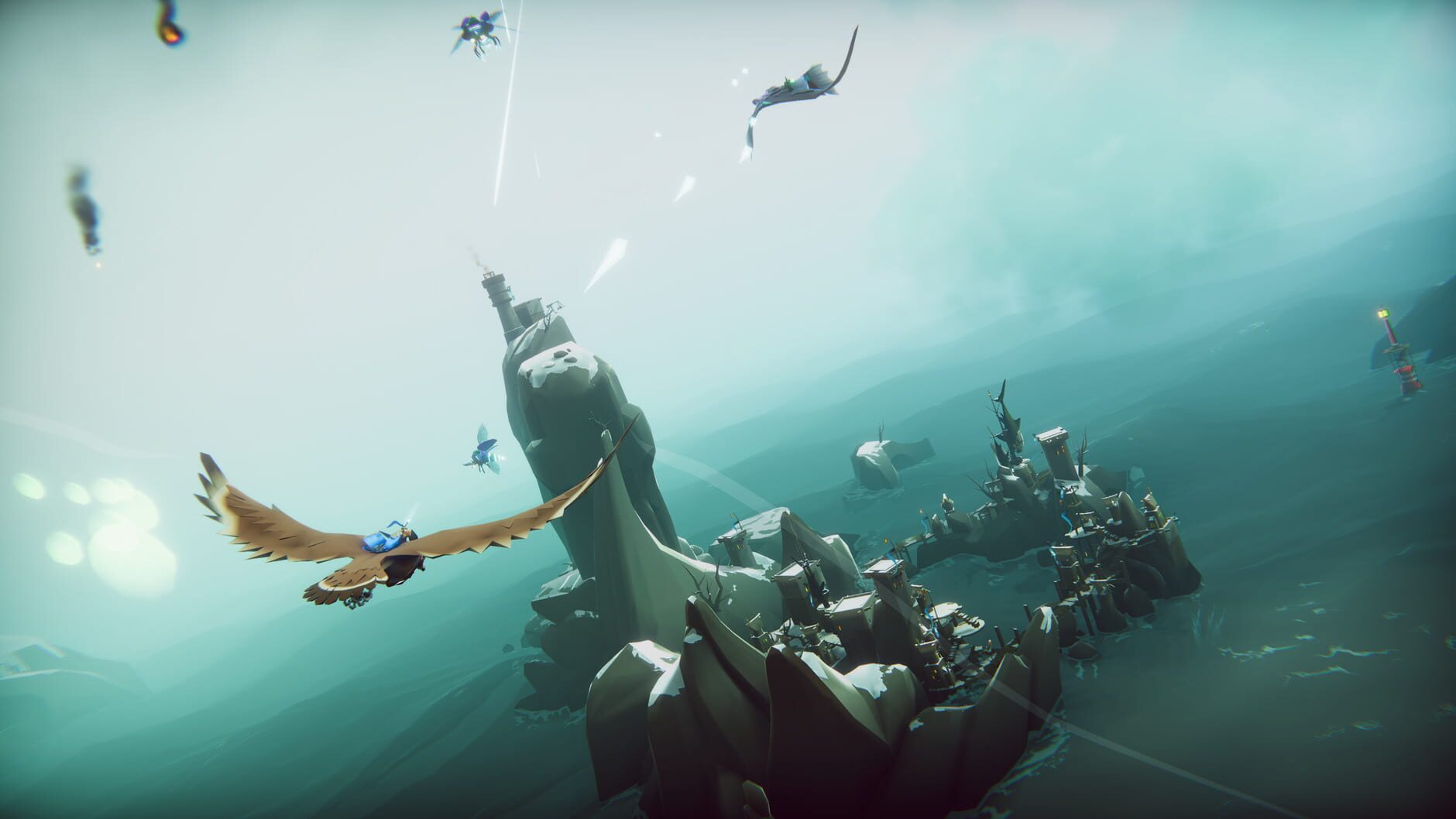 Screenshot for The Falconeer: Revolution Remaster