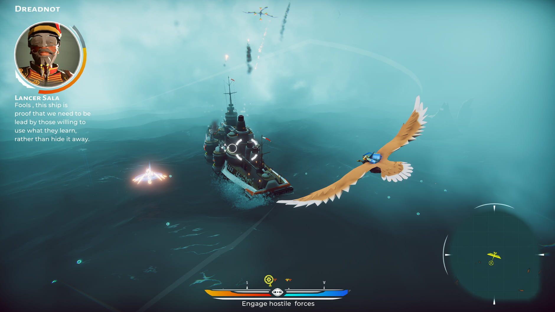 Screenshot for The Falconeer: Revolution Remaster