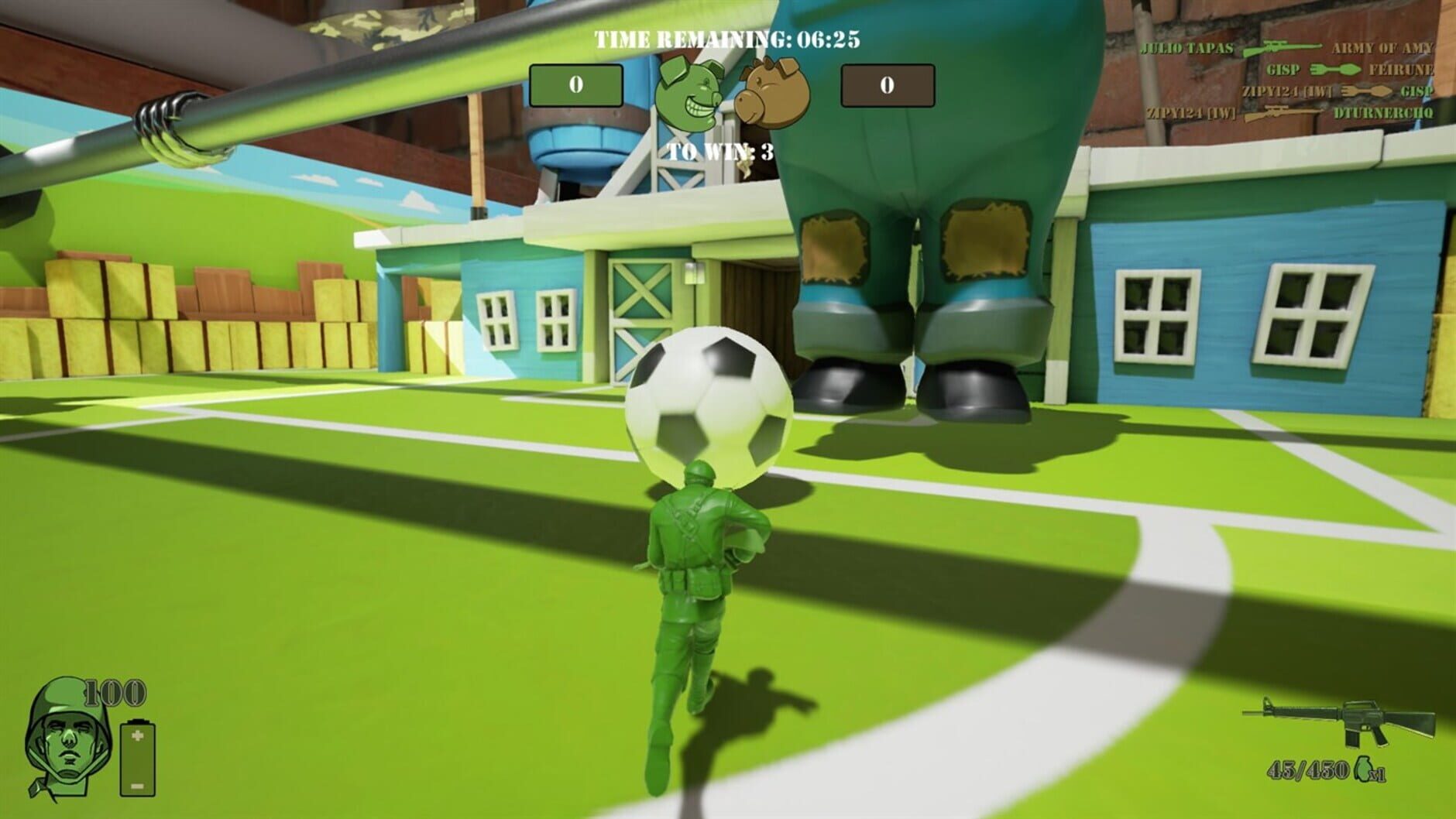 Screenshot for The Mean Greens: Plastic Warfare