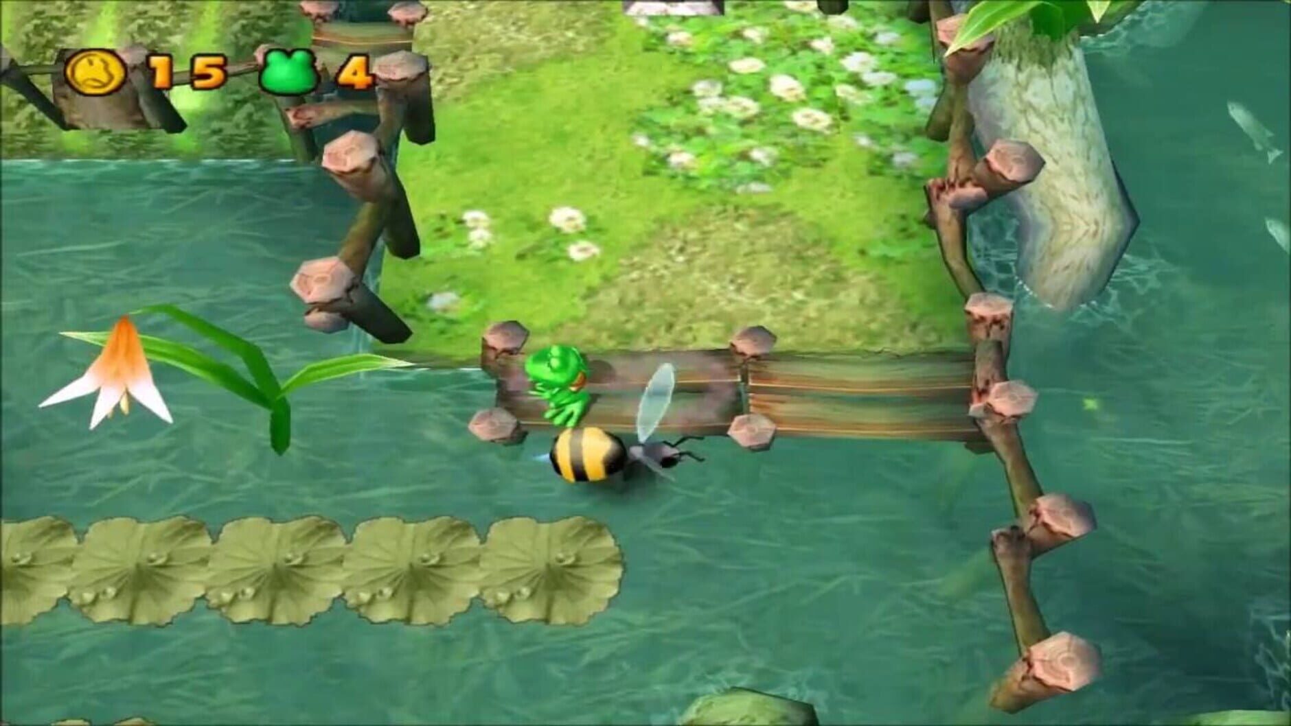 Screenshot for Frogger's Adventures: The Rescue