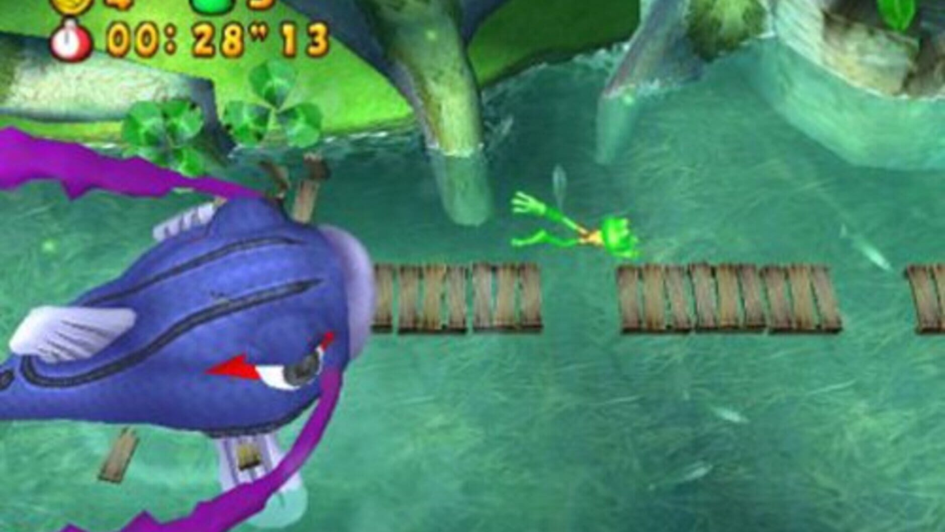 Screenshot for Frogger's Adventures: The Rescue