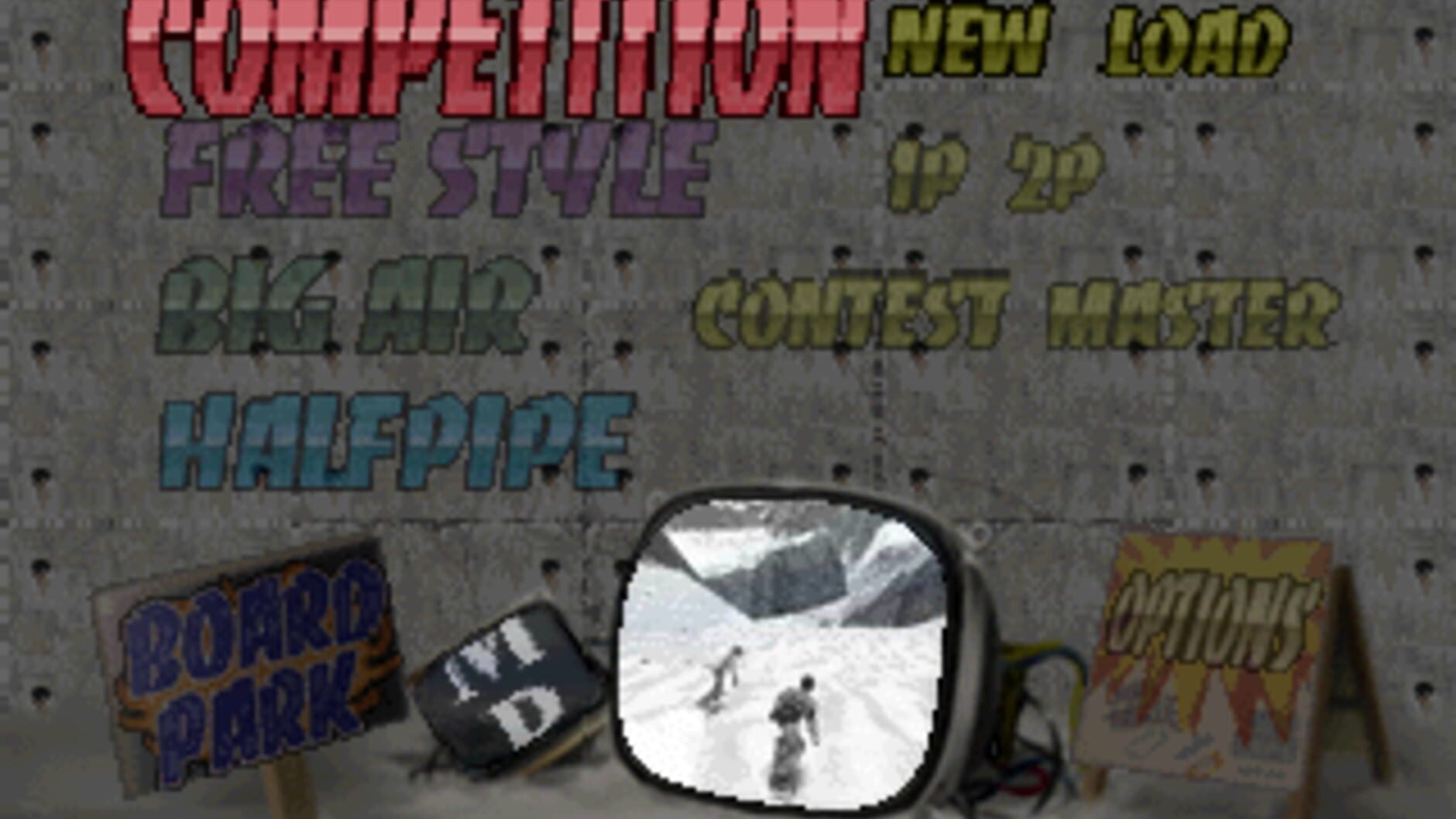 Screenshot for Cool Boarders 2