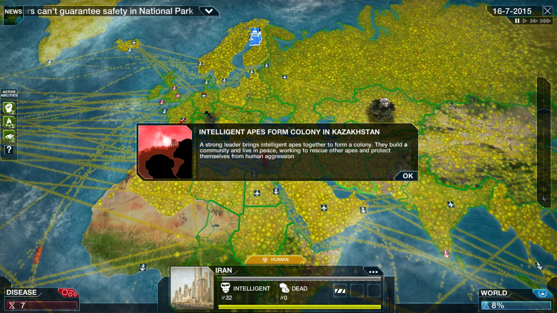 Screenshot for Plague Inc: Evolved