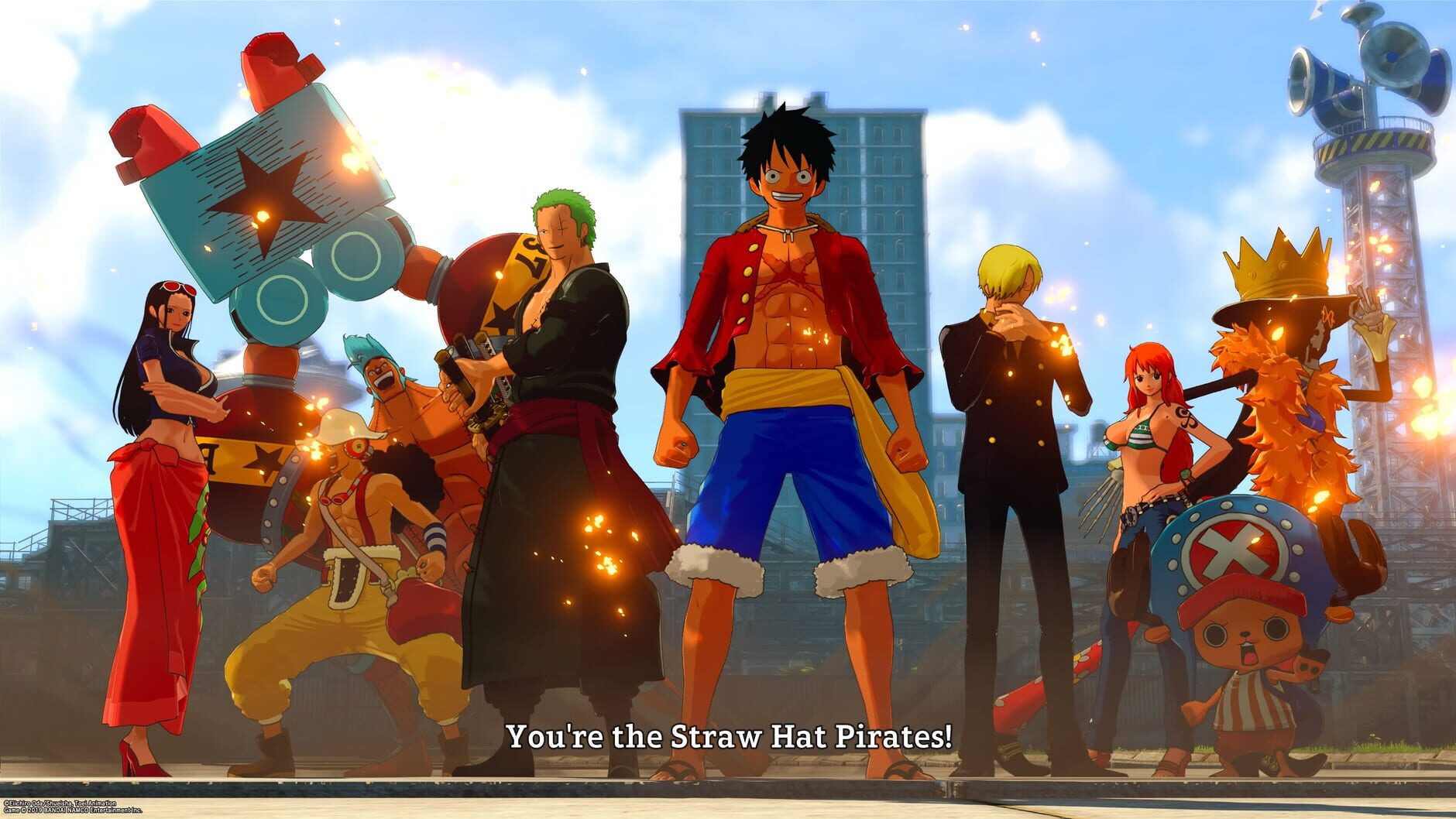 Screenshot for One Piece: World Seeker