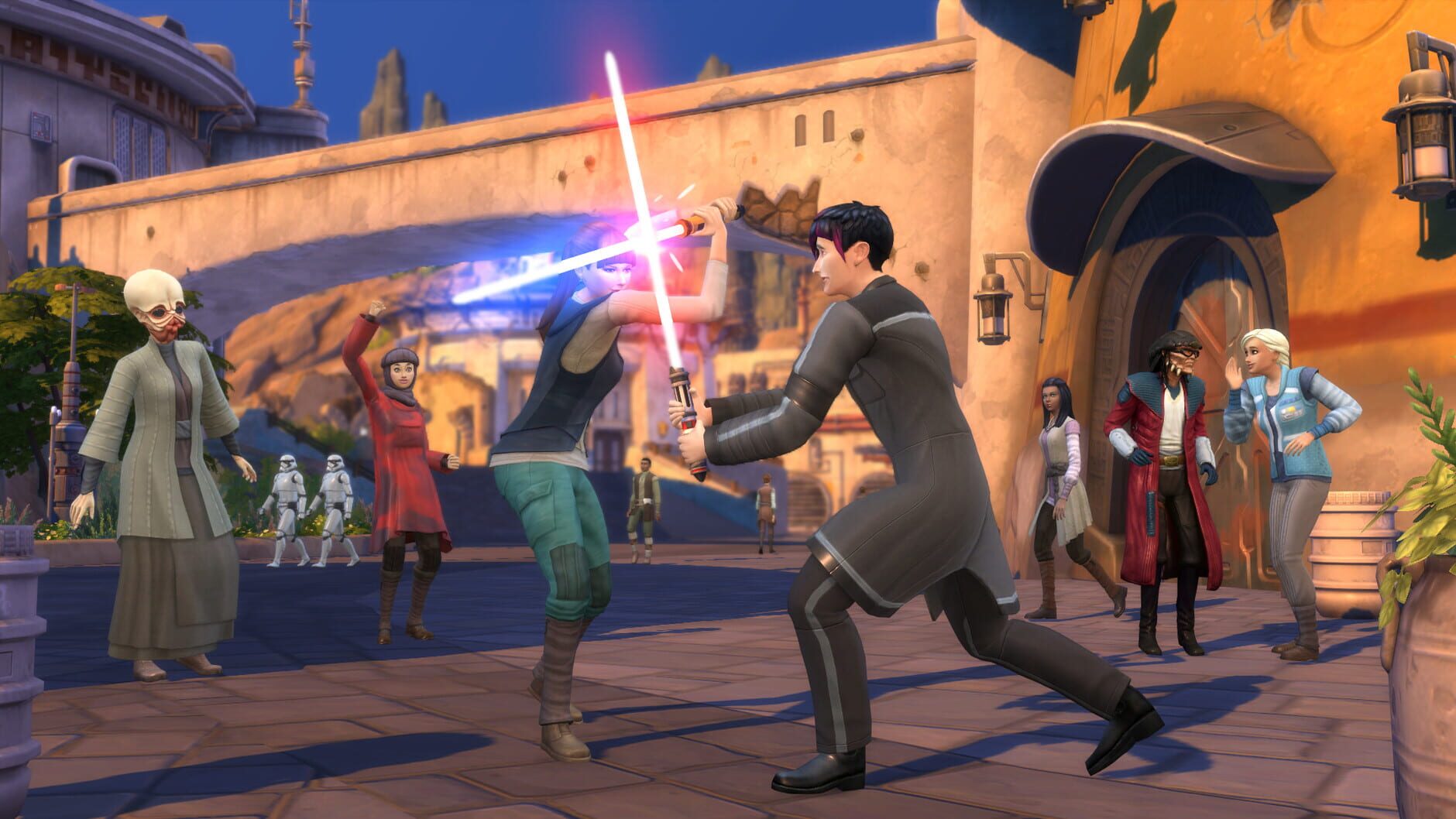 Screenshot for The Sims 4: Journey to Batuu